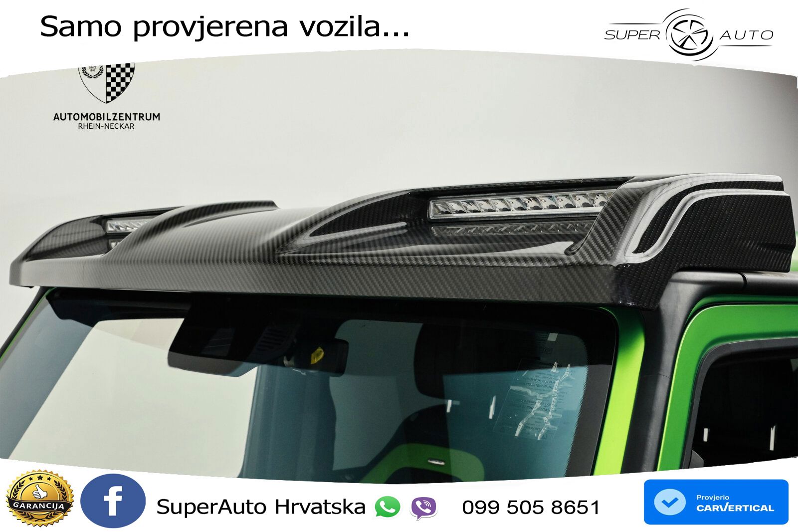 Mercedes AMG G 63 Long V8 (585 KS) 4MATIC 9G-TRONIC AMG SPEEDSHIFT TCT Manufaktur