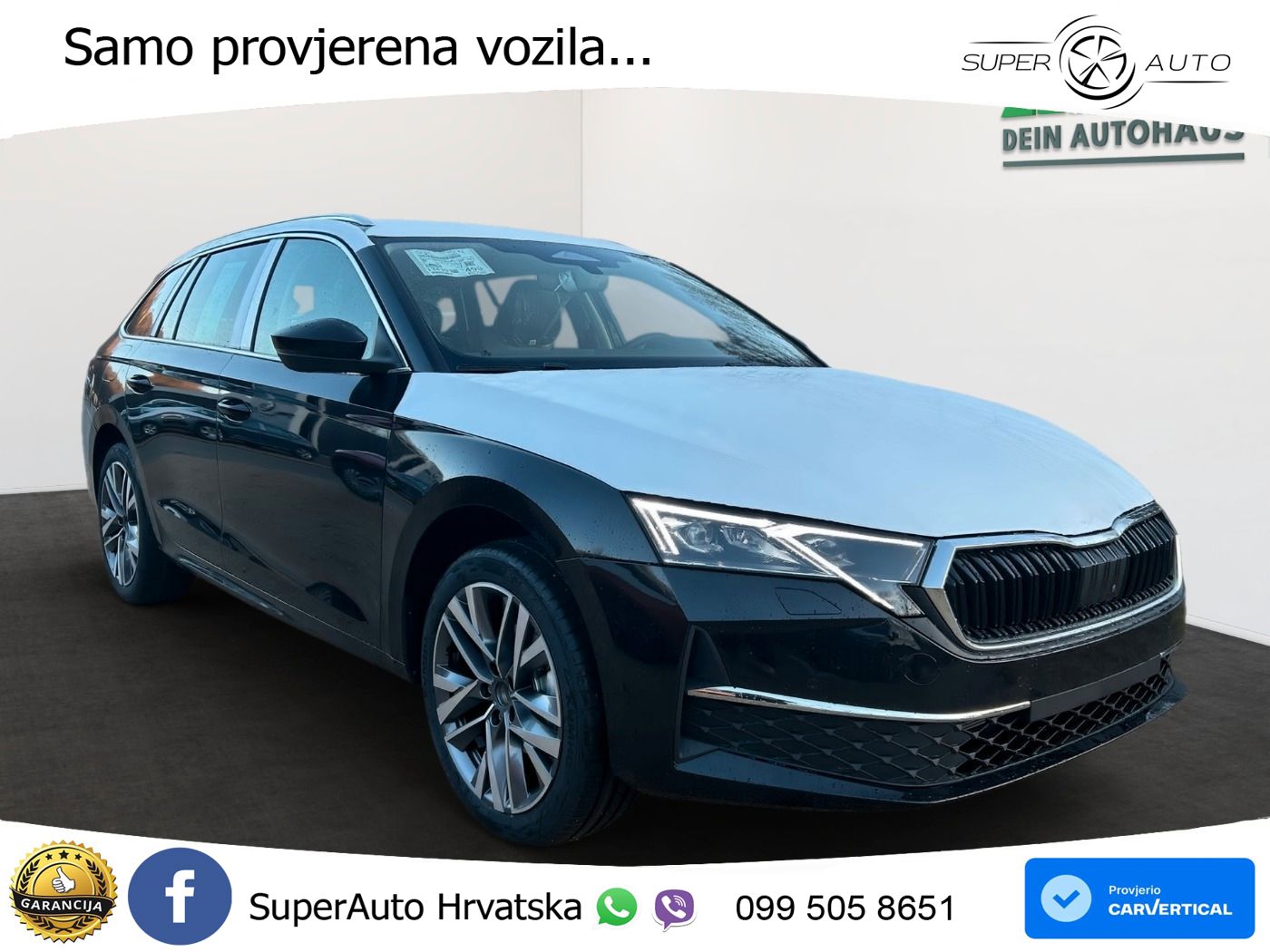 Škoda Octavia Combi 1.5 TSI (150 KS) DSG LED+GR SJED+ACC