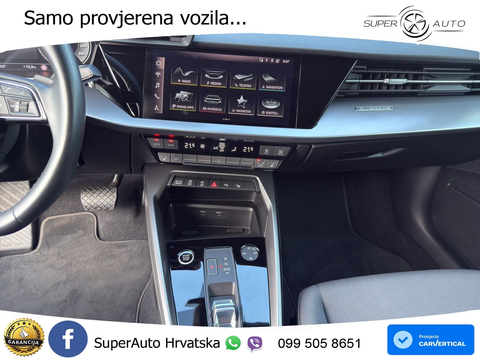 Audi A3 40 TDI (200 KS) quattro S tronic LED+GR SJED+ACC