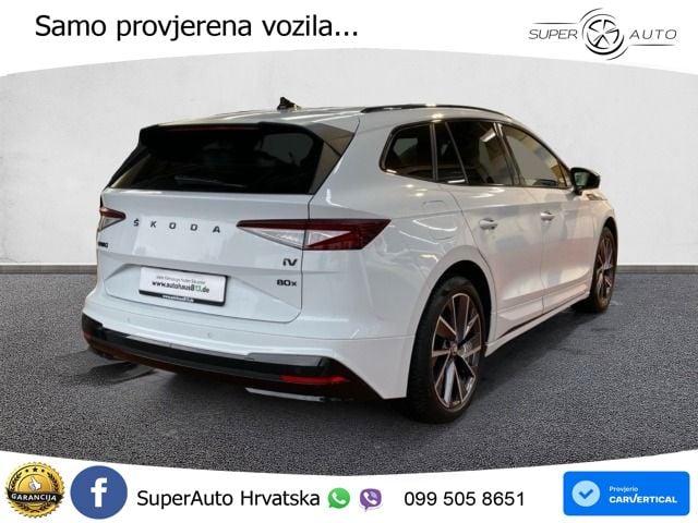 Škoda Enyaq iV 80x 82 kWh (265 KS) AWD LED+GR SJED+ACC