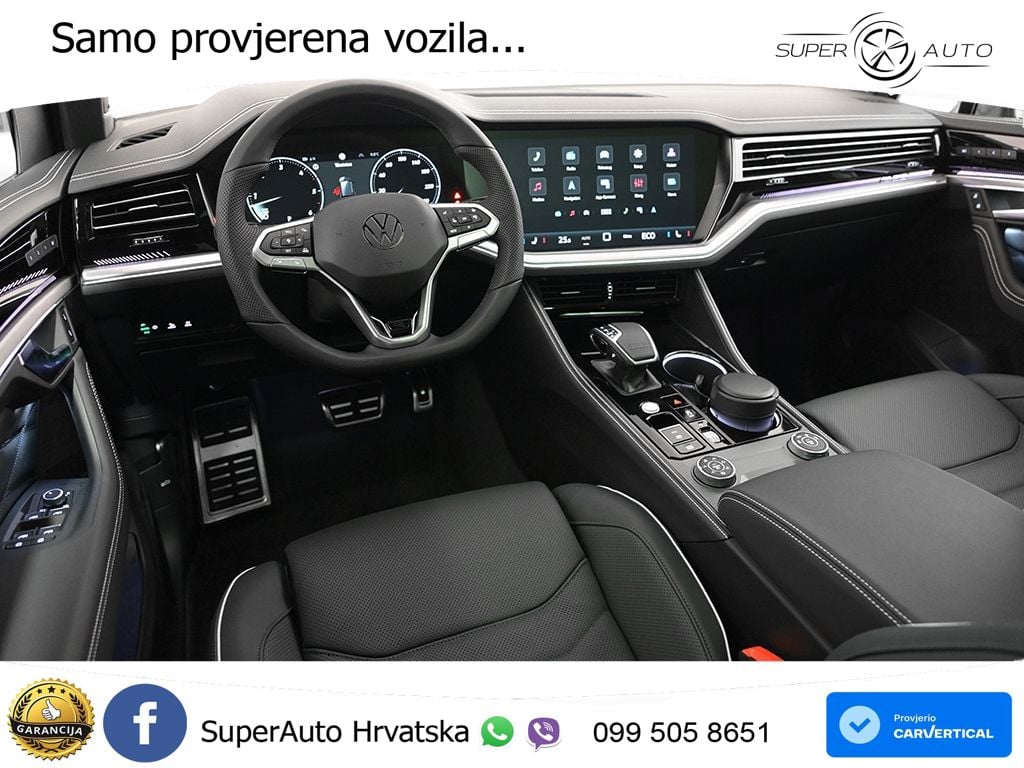 Volkswagen Touareg 3.0 V6 TDI (286 KS) 4MOTION Tiptronic ZRAČNI+ACC+GR SJED+KAM+PANO