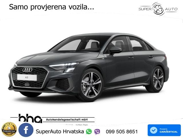 Audi A3 Limuzina 35 TFSI (150 KS) S tronic S line LED+GR SJED+ACC