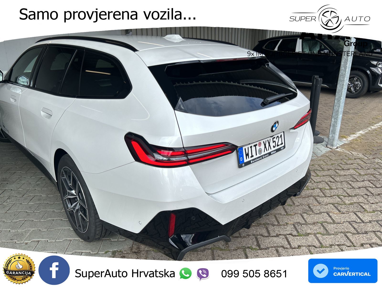 BMW 520d Touring (197 KS) Steptronic M Sport LED+GR SJED+ACC