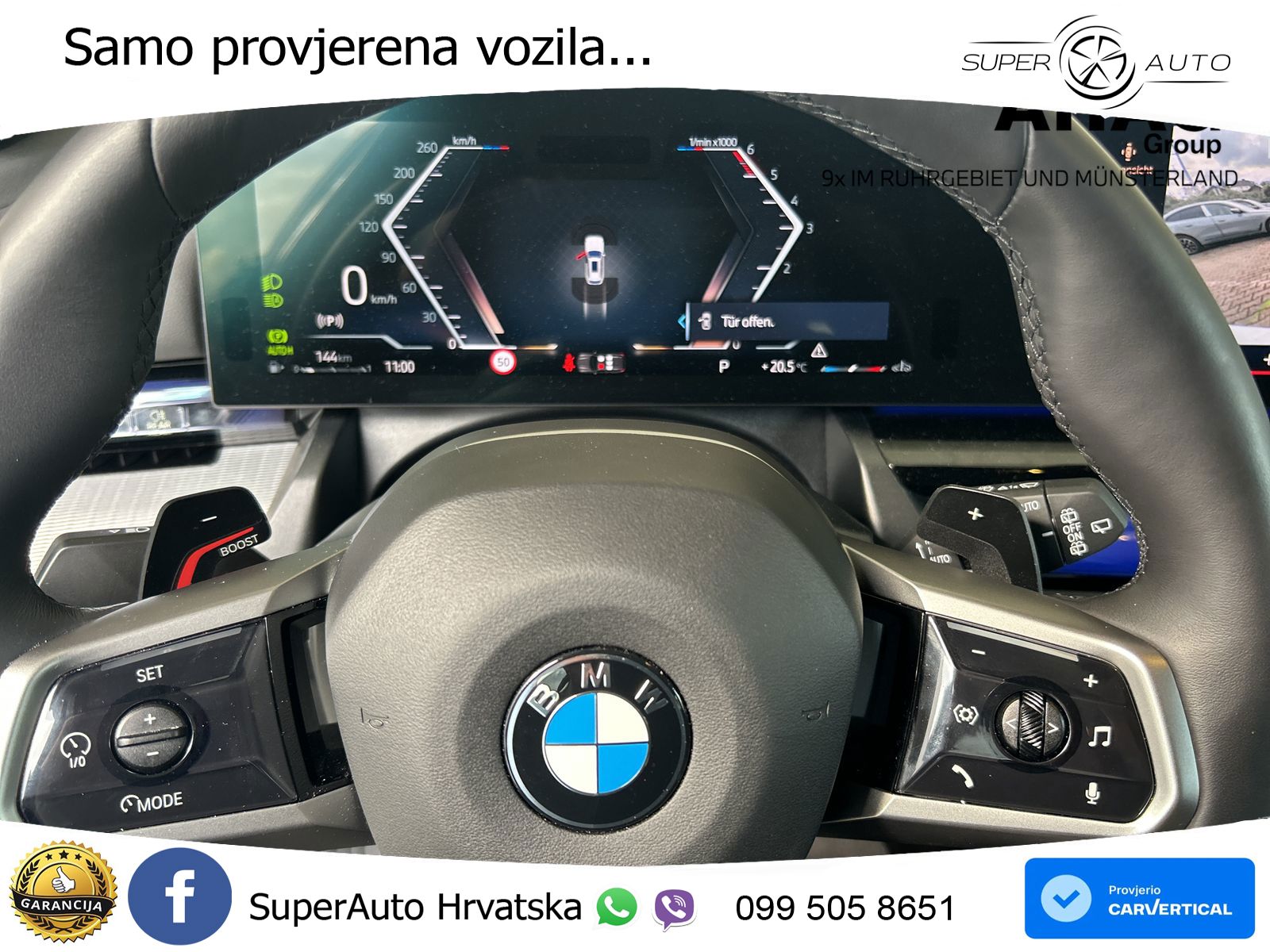 BMW 520d Touring (197 KS) Steptronic M Sport LED+GR SJED+ACC