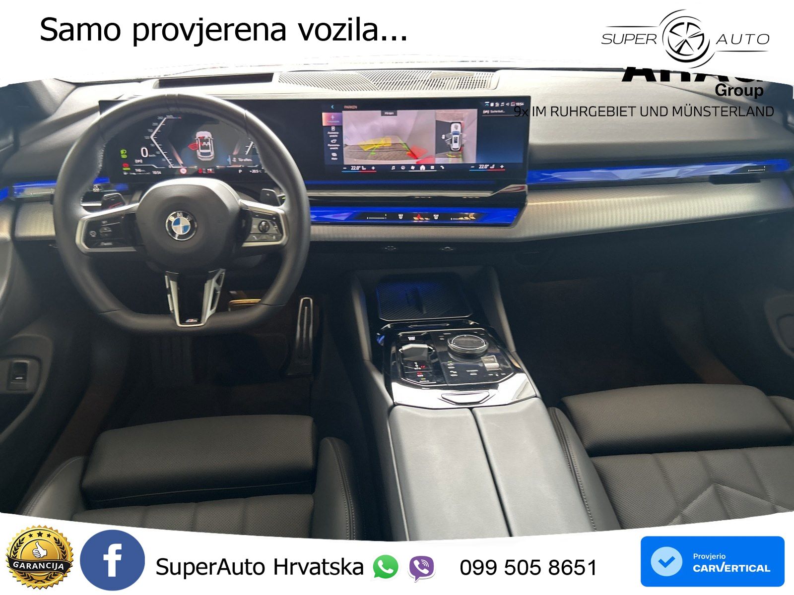 BMW 520d Touring (197 KS) Steptronic M Sport LED+GR SJED+ACC
