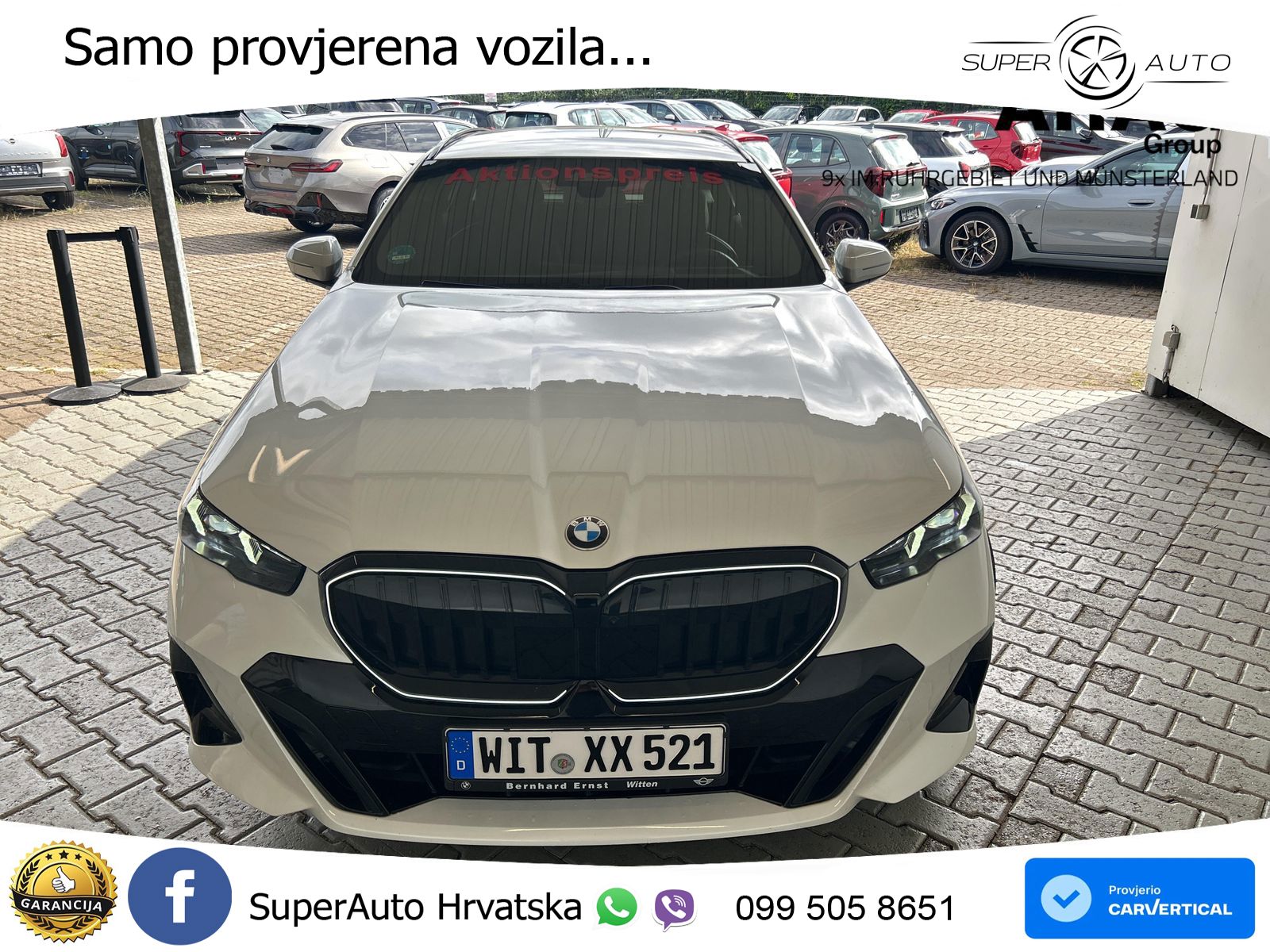 BMW 520d Touring (197 KS) Steptronic M Sport LED+GR SJED+ACC