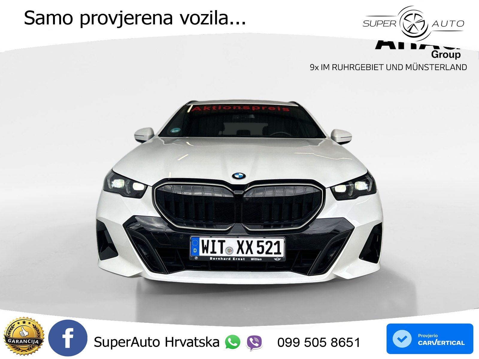 BMW 520d Touring (197 KS) Steptronic M Sport LED+GR SJED+ACC