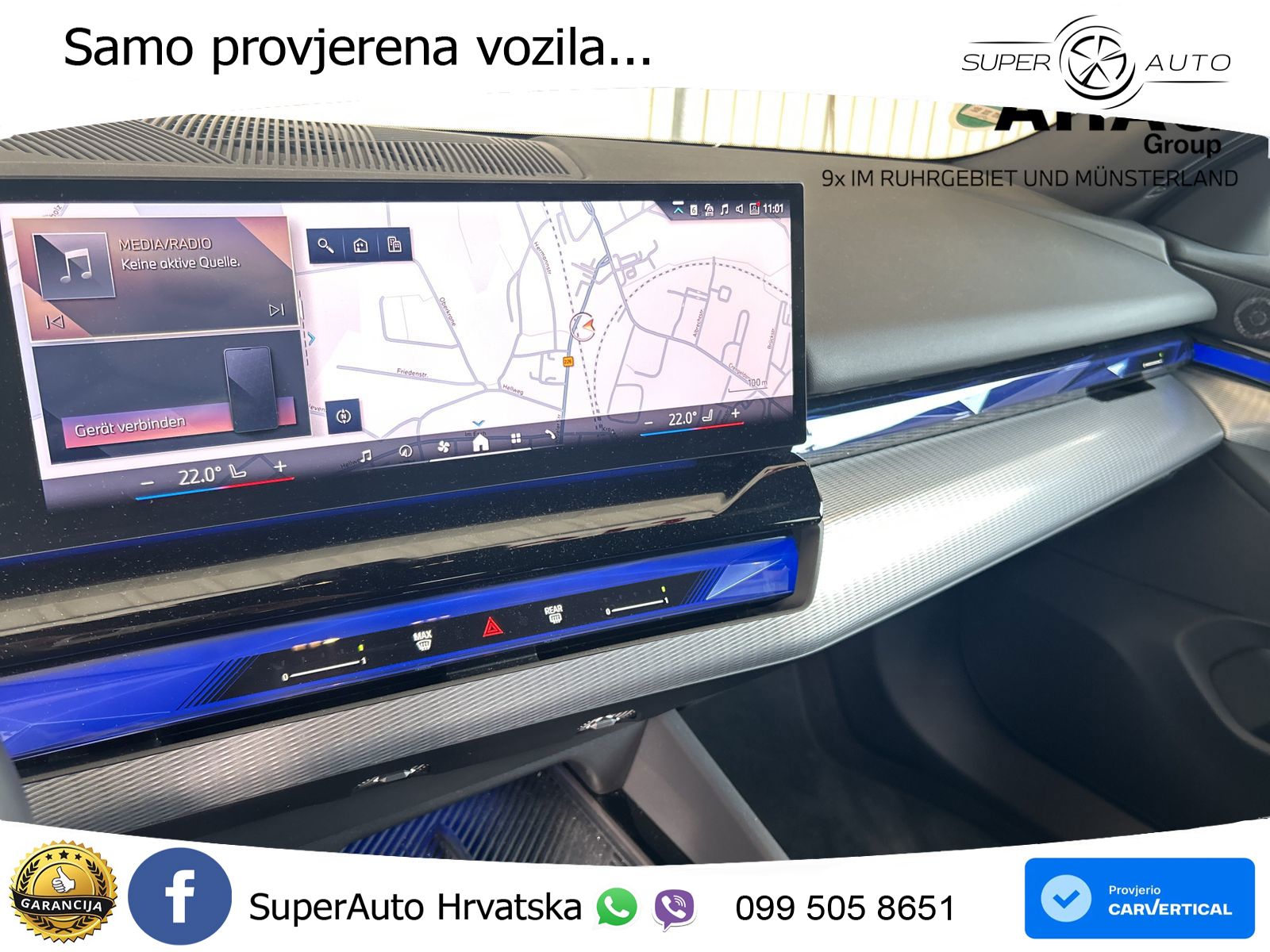 BMW 520d Touring (197 KS) Steptronic M Sport LED+GR SJED+ACC