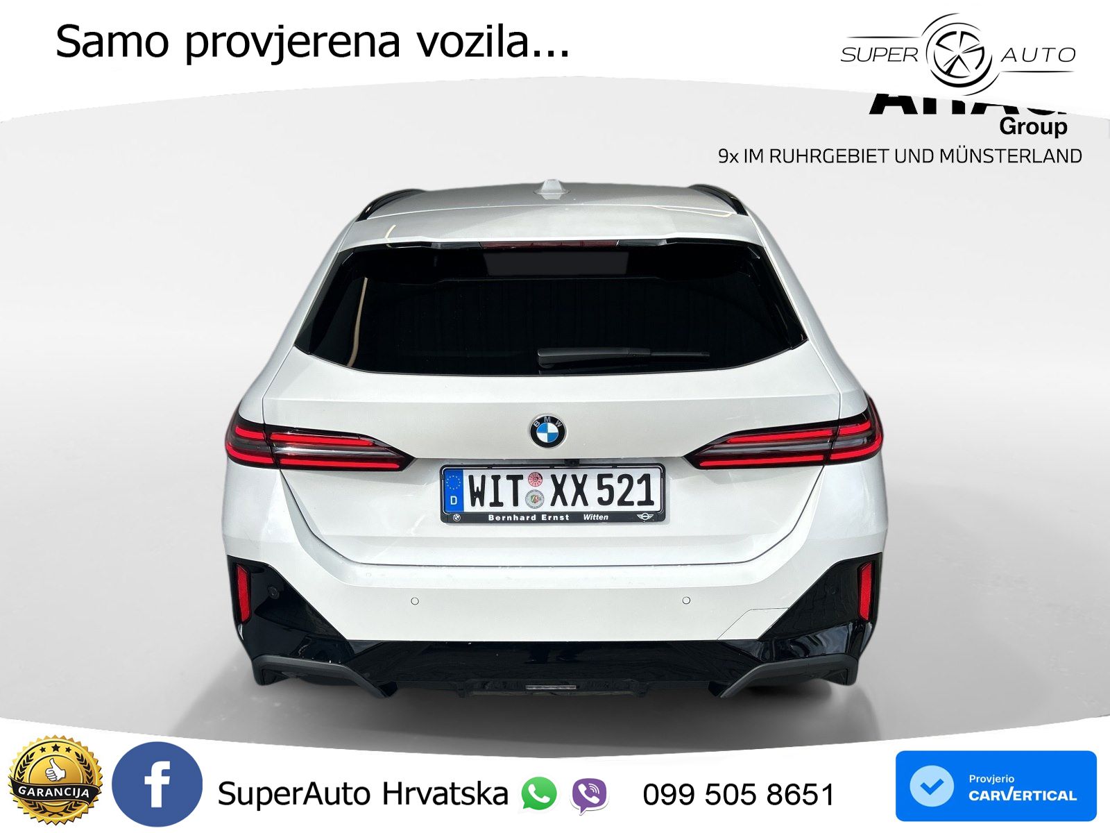 BMW 520d Touring (197 KS) Steptronic M Sport LED+GR SJED+ACC