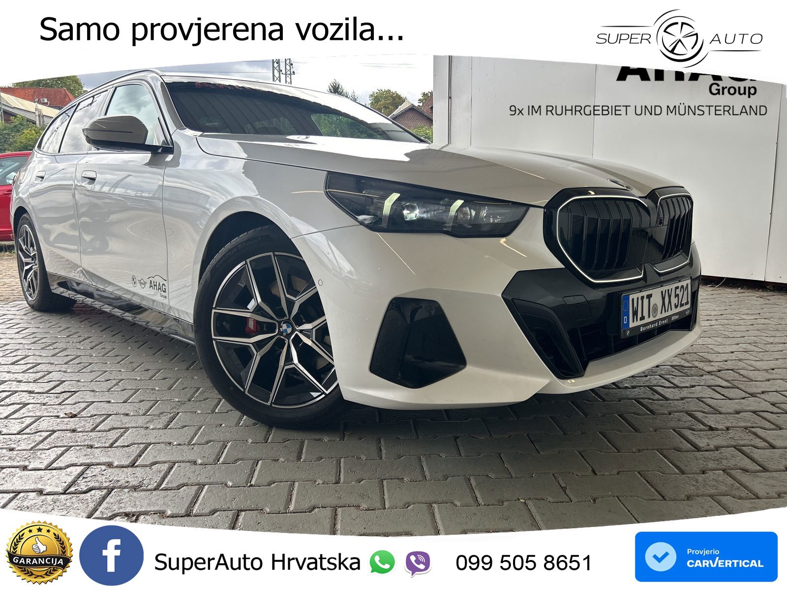 BMW 520d Touring (197 KS) Steptronic M Sport LED+GR SJED+ACC