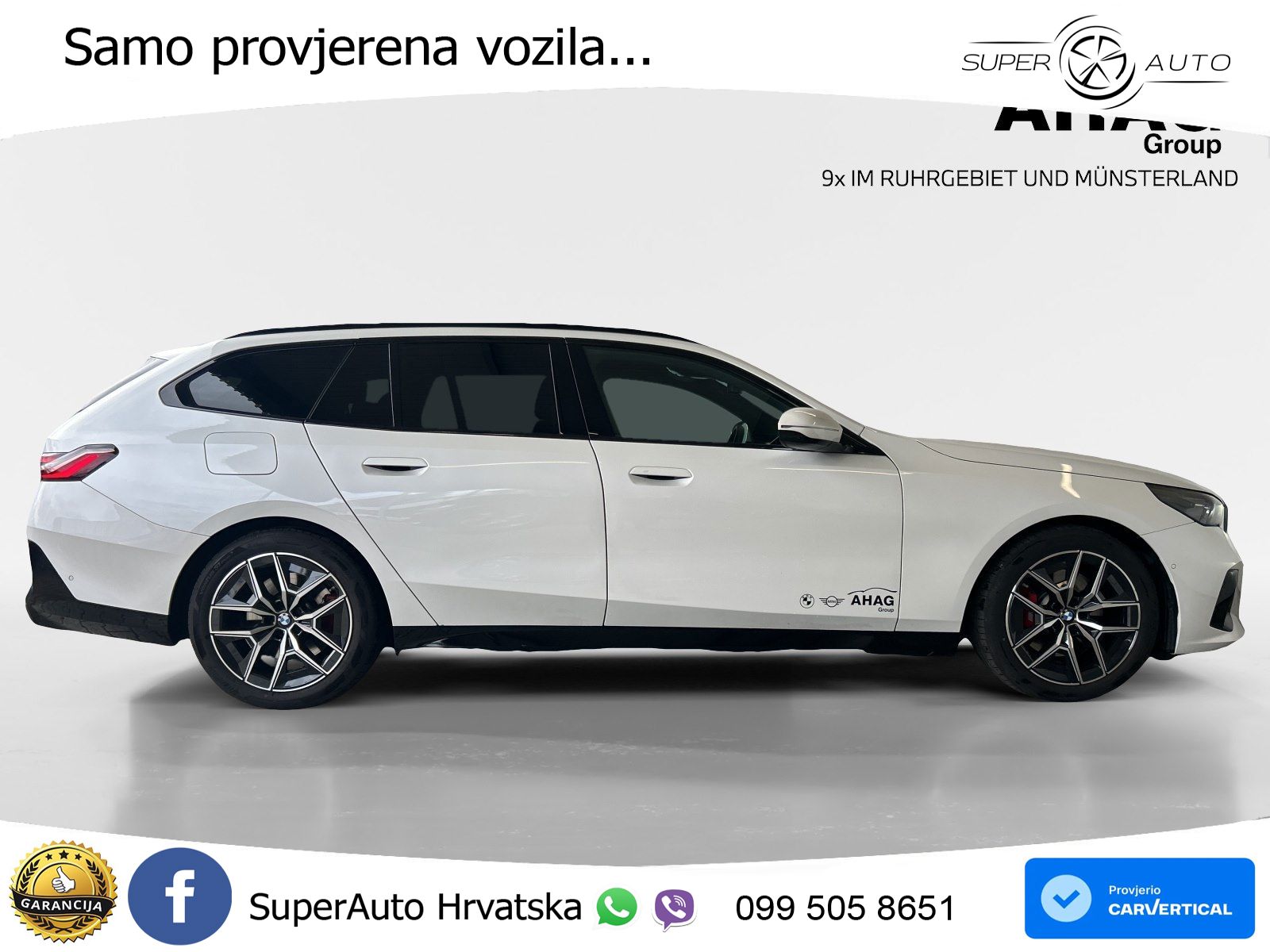 BMW 520d Touring (197 KS) Steptronic M Sport LED+GR SJED+ACC