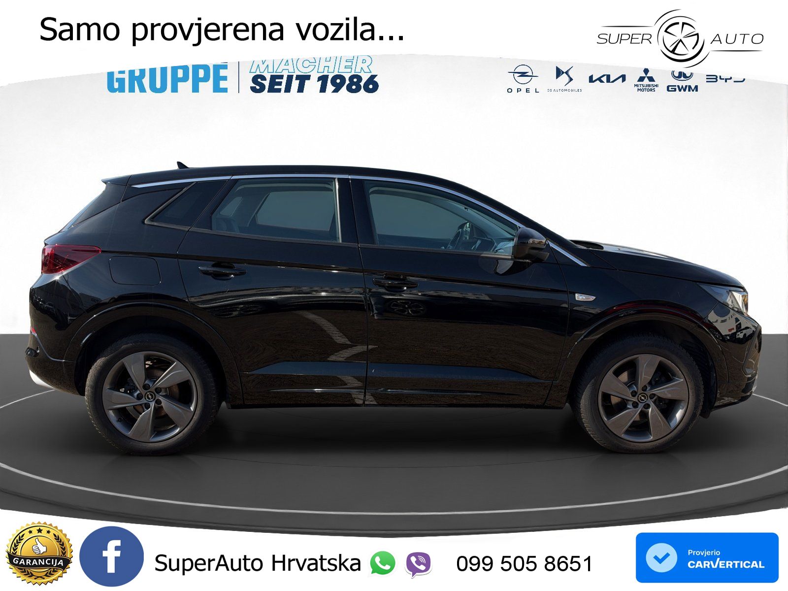 Opel Grandland 1.2i Turbo (130 KS) Automatic LED+GR SJED+ACC