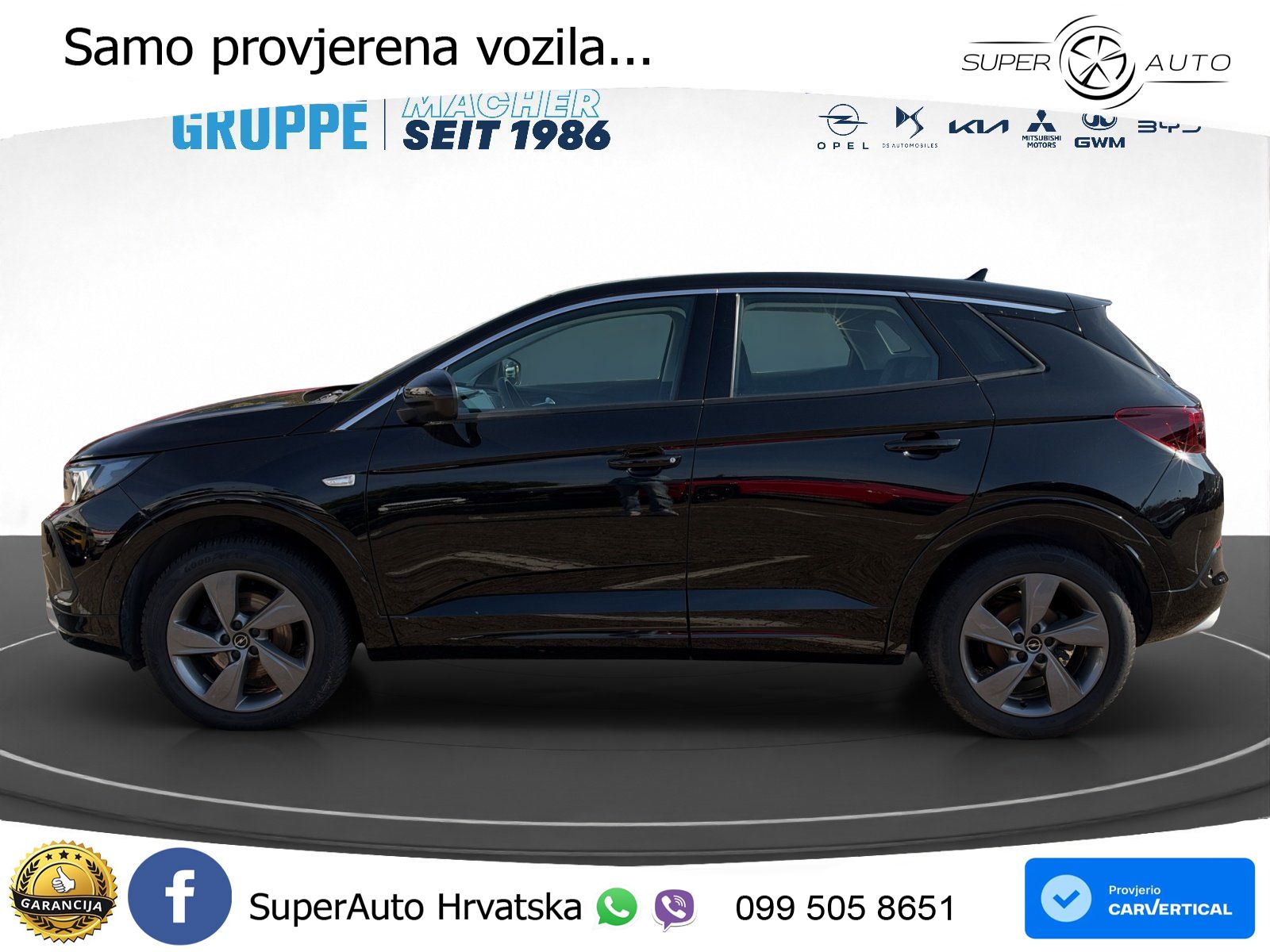 Opel Grandland 1.2i Turbo (130 KS) Automatic LED+GR SJED+ACC