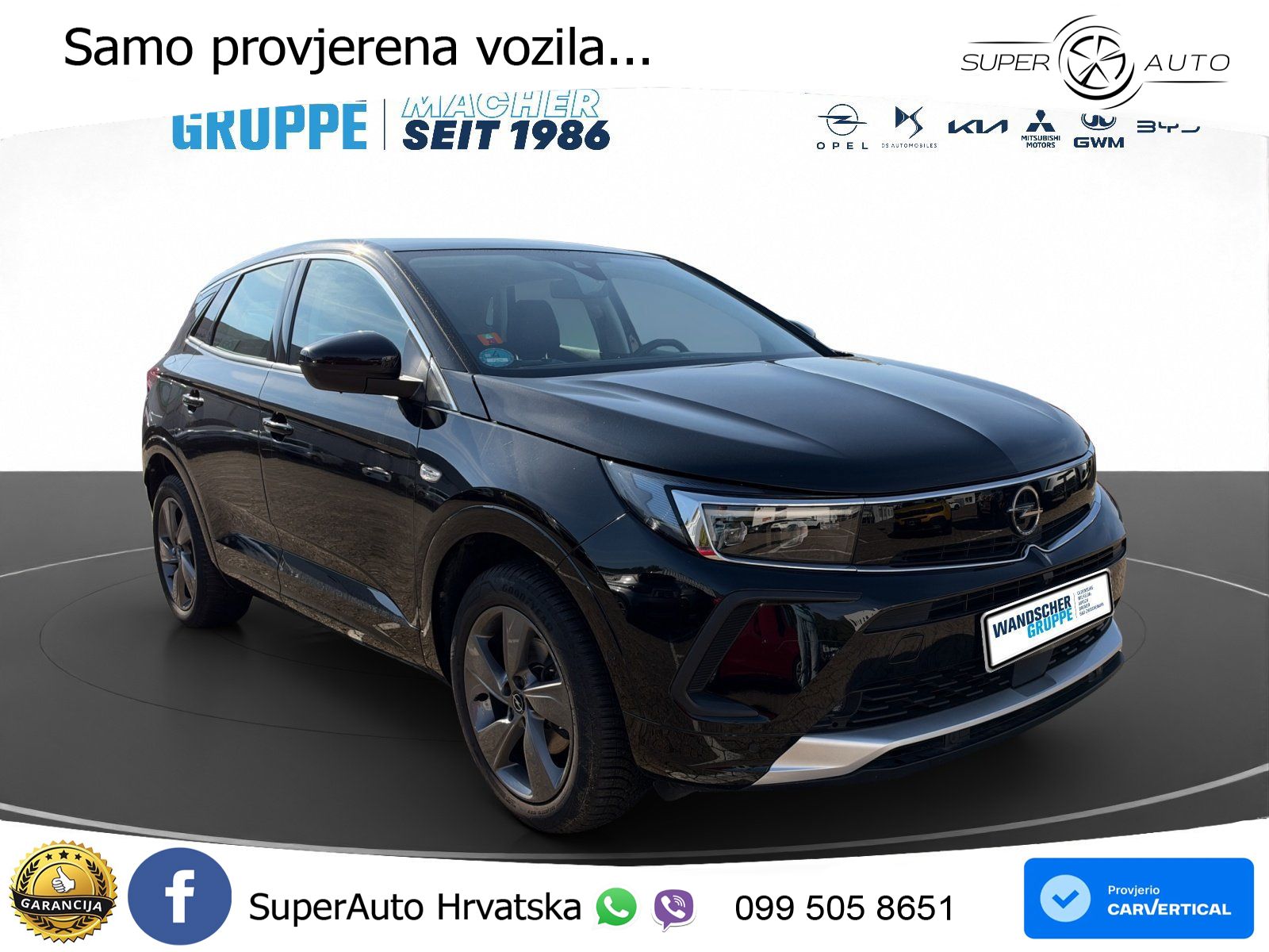 Opel Grandland 1.2i Turbo (130 KS) Automatic LED+GR SJED+ACC