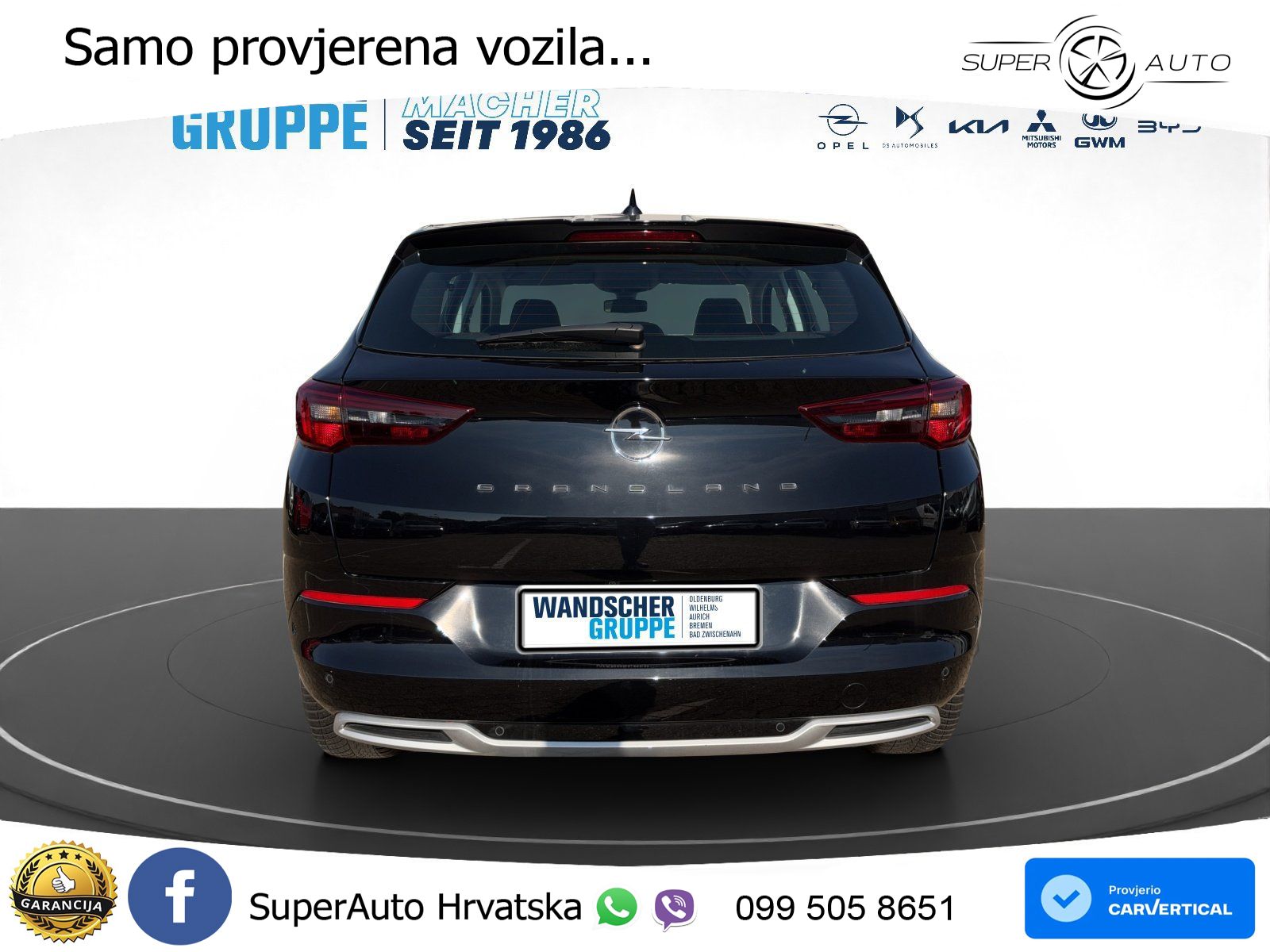 Opel Grandland 1.2i Turbo (130 KS) Automatic LED+GR SJED+ACC