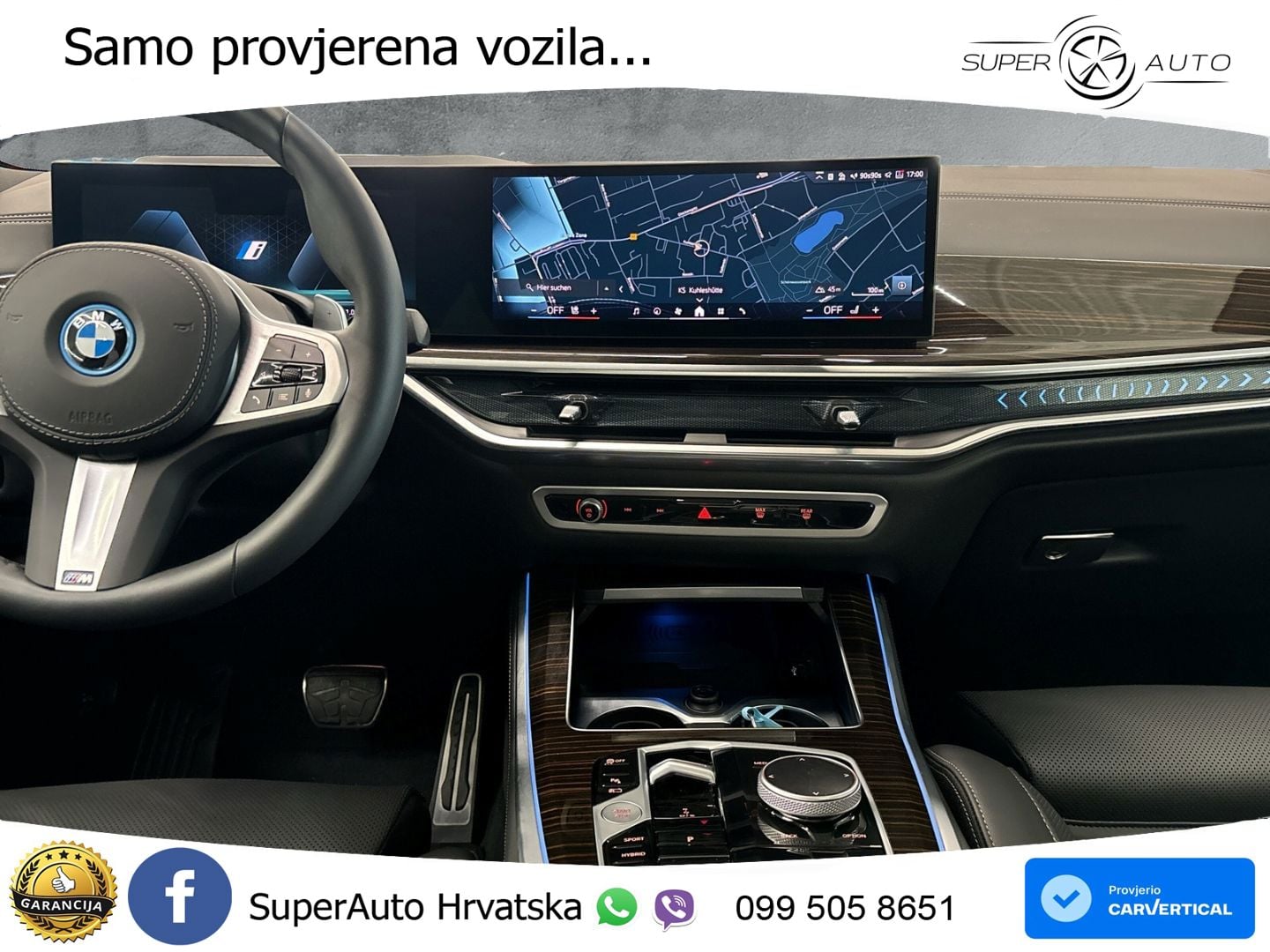 BMW X5 50e (489 KS) xDrive Steptronic M Sport ZRAČNI+ACC+GR SJED+KAM+PANO