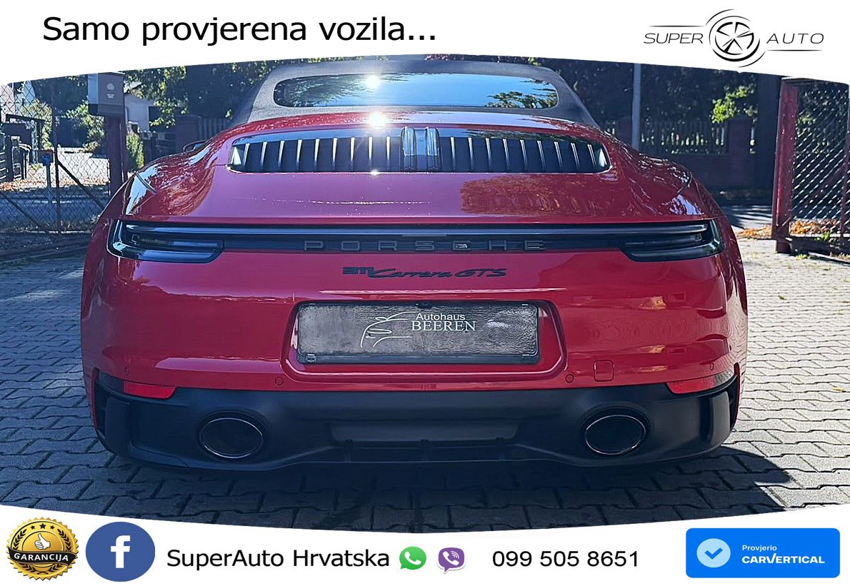 Porsche 911 Carrera GTS Cabriolet 3.0 (480 KS) PDK