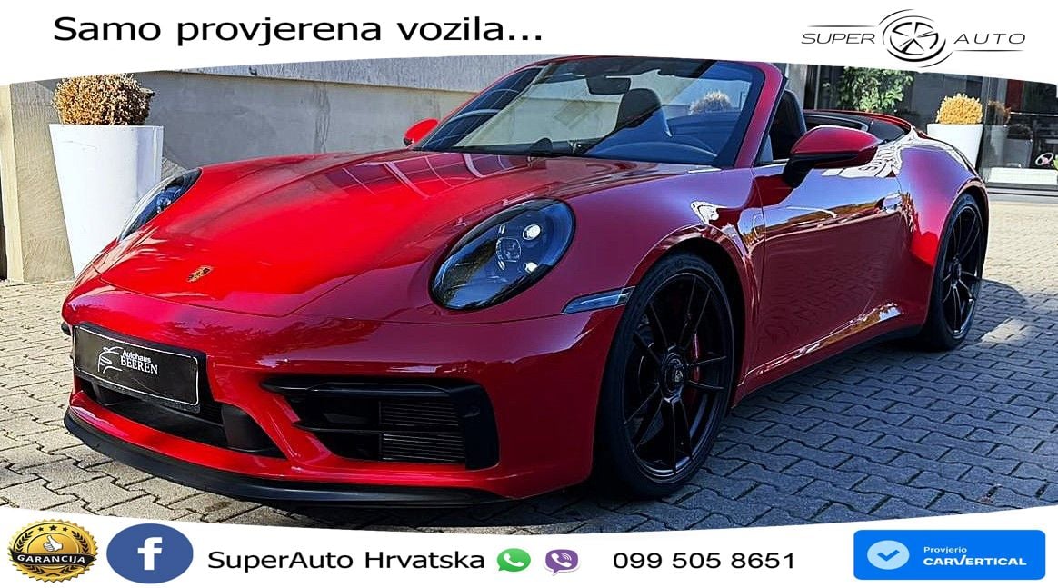 Porsche 911 Carrera GTS Cabriolet 3.0 (480 KS) PDK