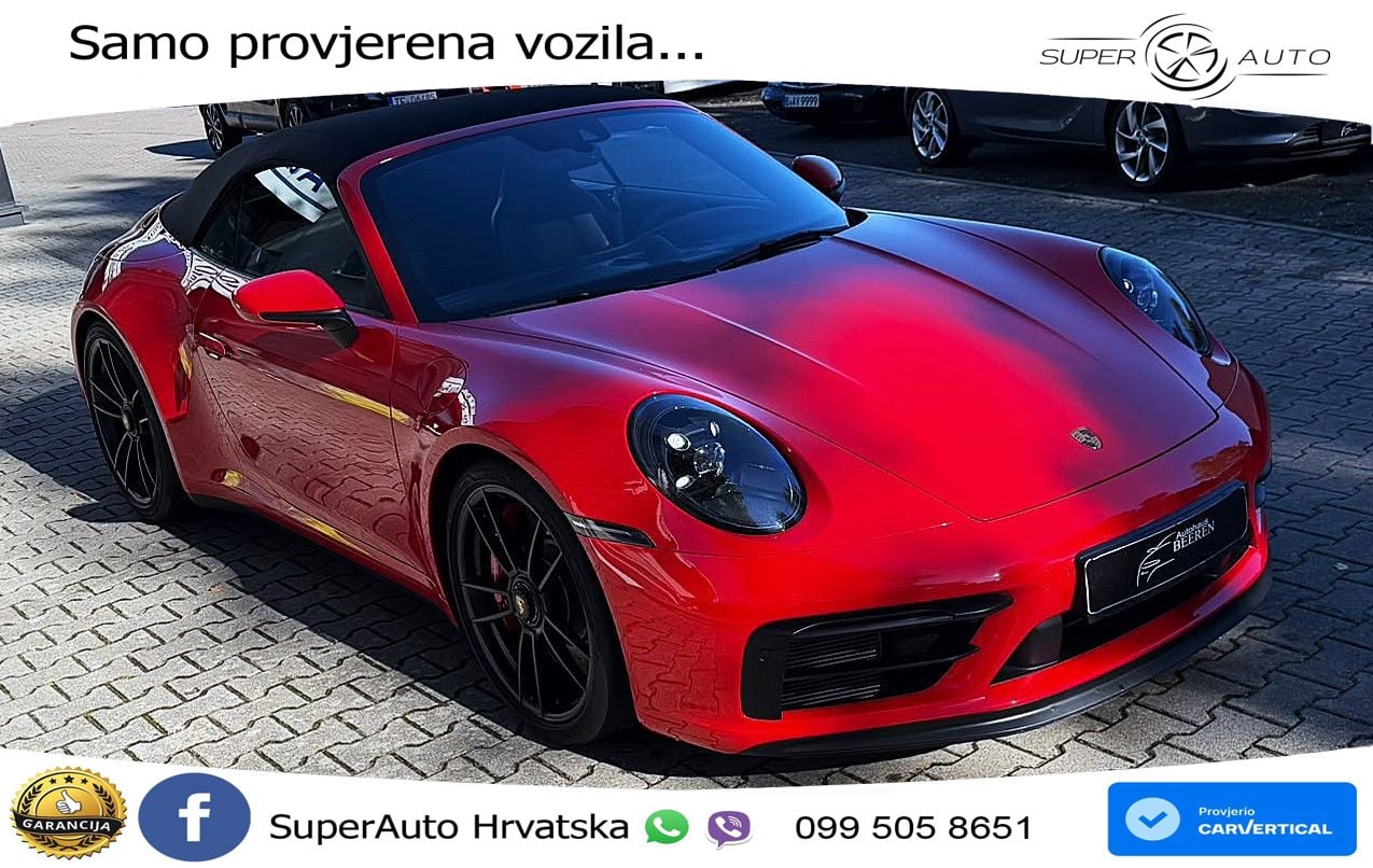 Porsche 911 Carrera GTS Cabriolet 3.0 (480 KS) PDK