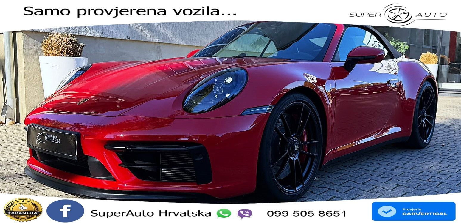 Porsche 911 Carrera GTS Cabriolet 3.0 (480 KS) PDK