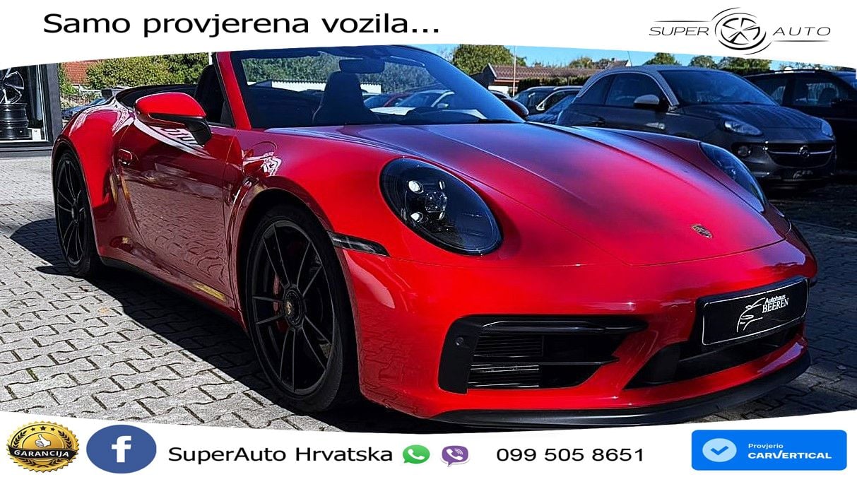 Porsche 911 Carrera GTS Cabriolet 3.0 (480 KS) PDK