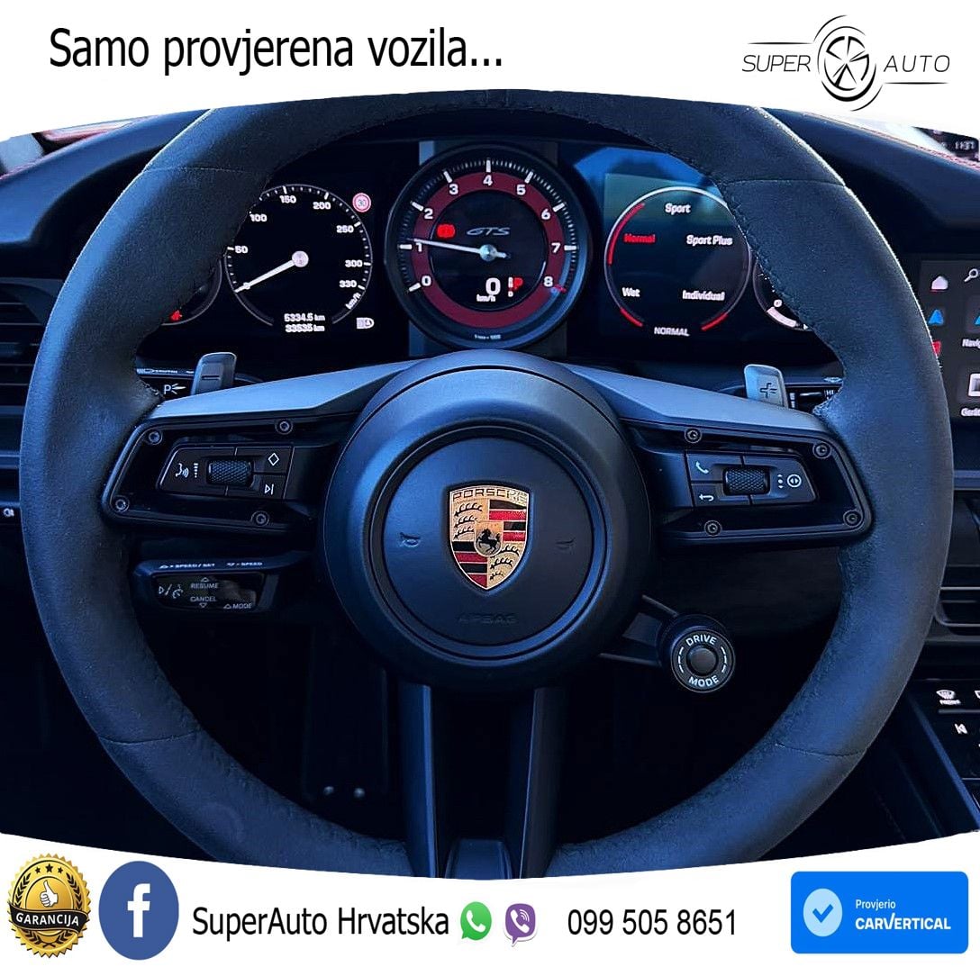 Porsche 911 Carrera GTS Cabriolet 3.0 (480 KS) PDK