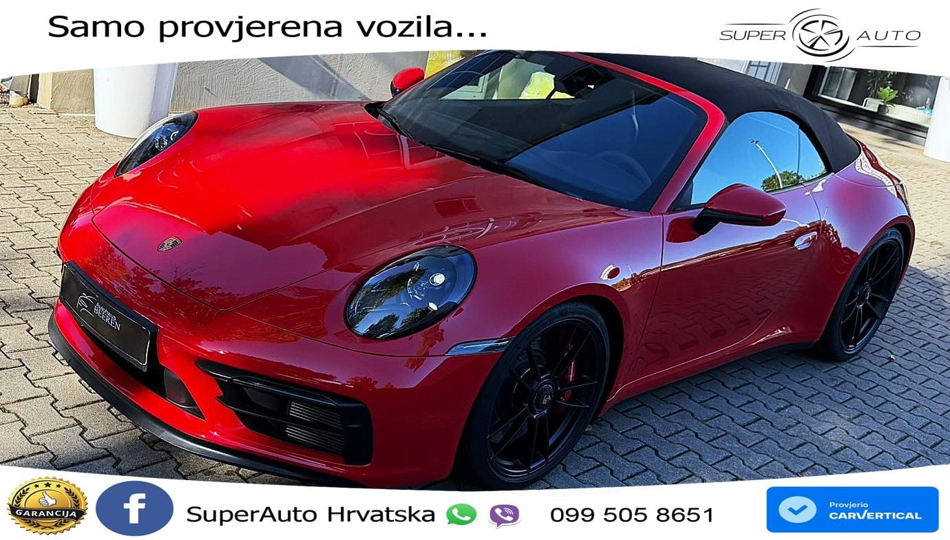 Porsche 911 Carrera GTS Cabriolet 3.0 (480 KS) PDK