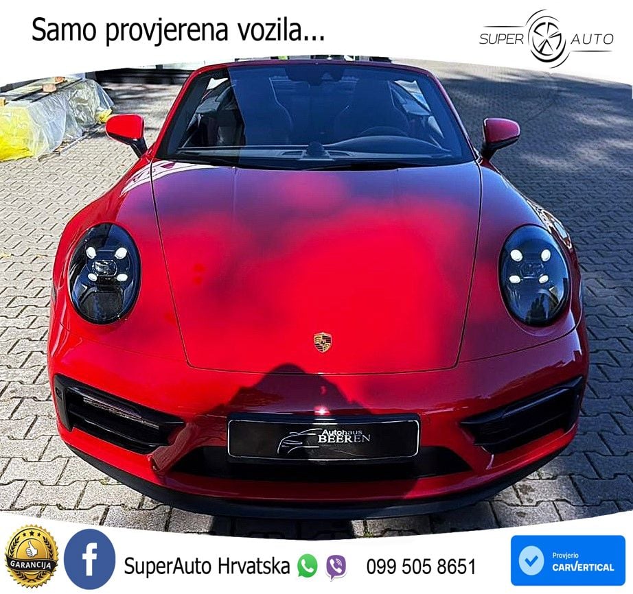 Porsche 911 Carrera GTS Cabriolet 3.0 (480 KS) PDK