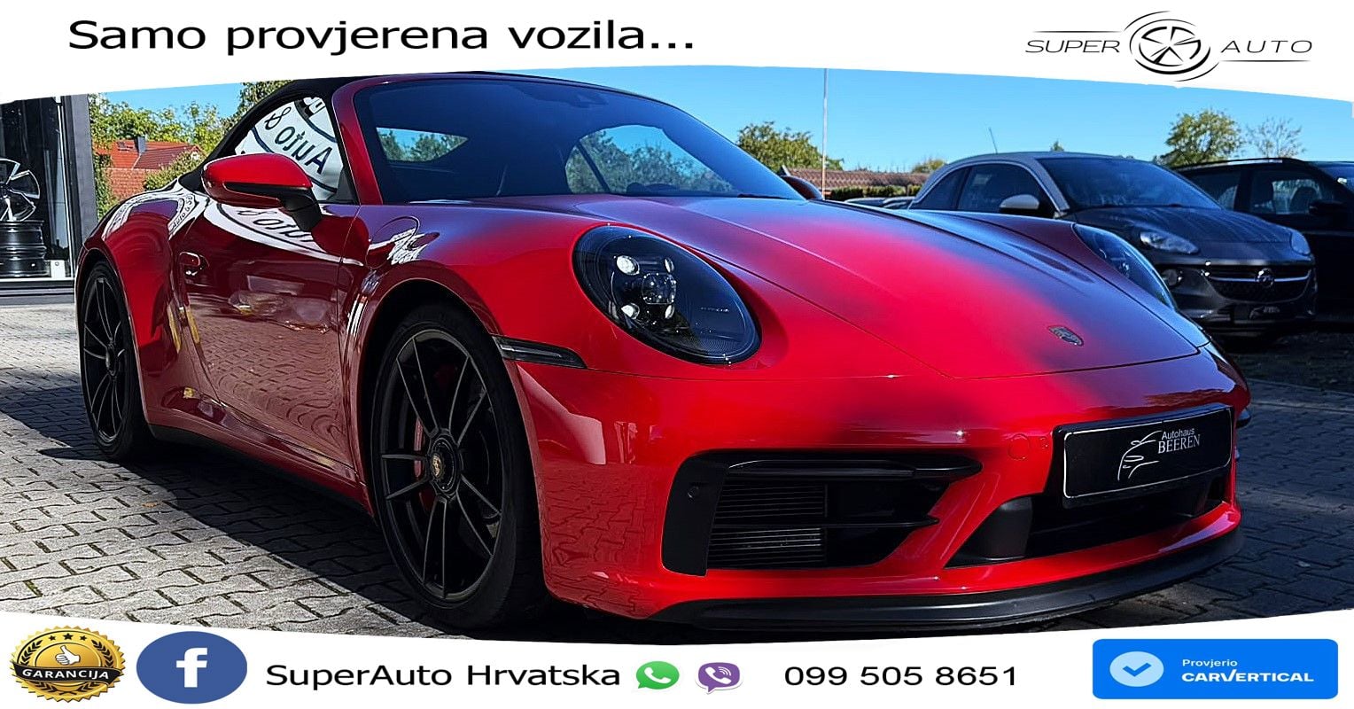 Porsche 911 Carrera GTS Cabriolet 3.0 (480 KS) PDK