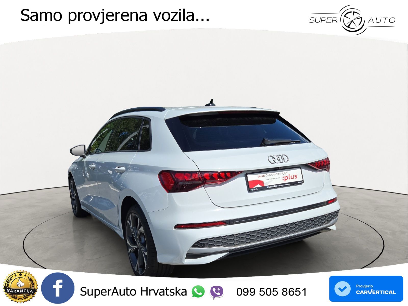 Audi A3 Sportback 40 TFSI e (204 KS) Plug-in Hybrid S tronic LED+GR SJED+ACC