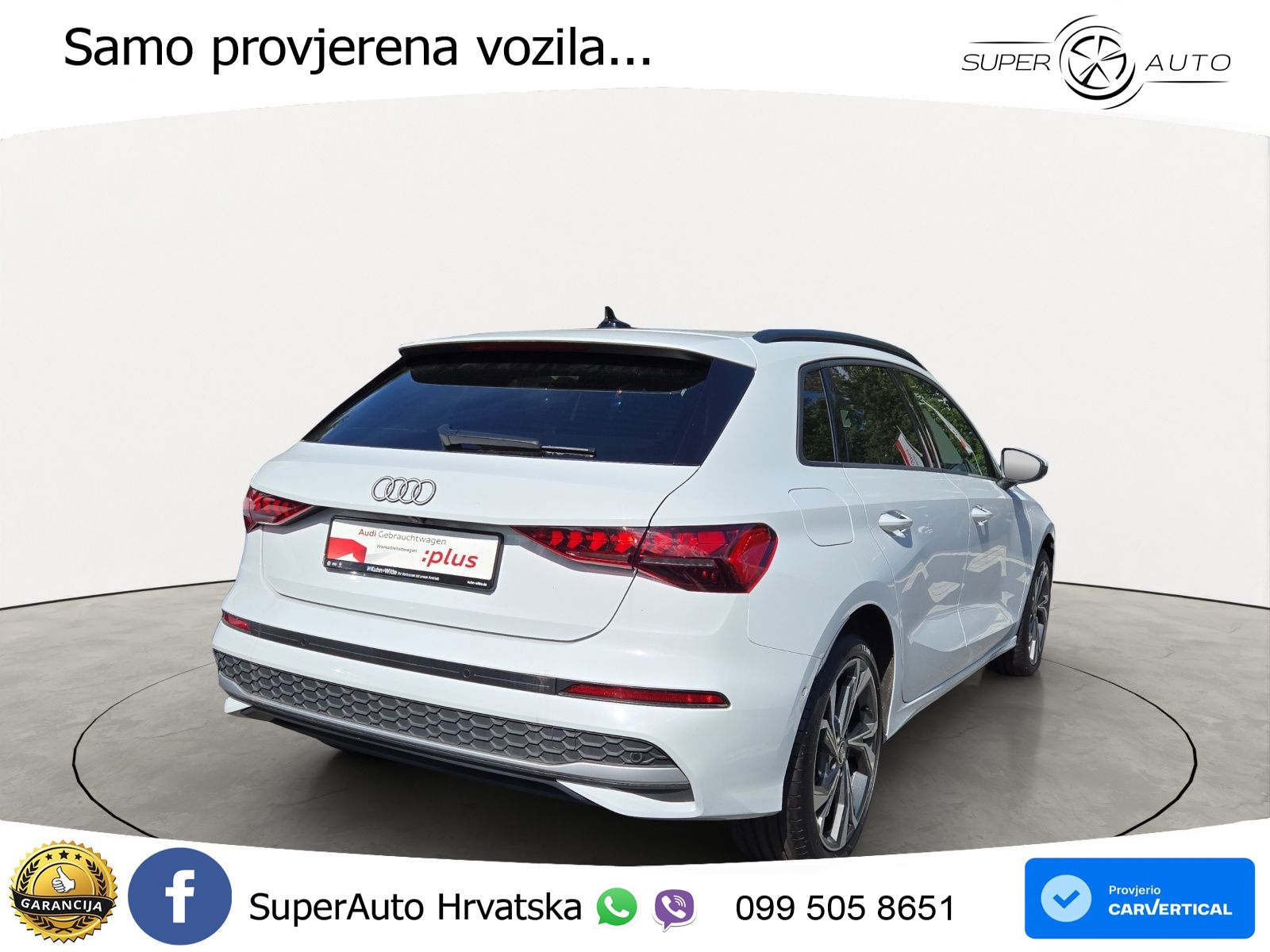 Audi A3 Sportback 40 TFSI e (204 KS) Plug-in Hybrid S tronic LED+GR SJED+ACC