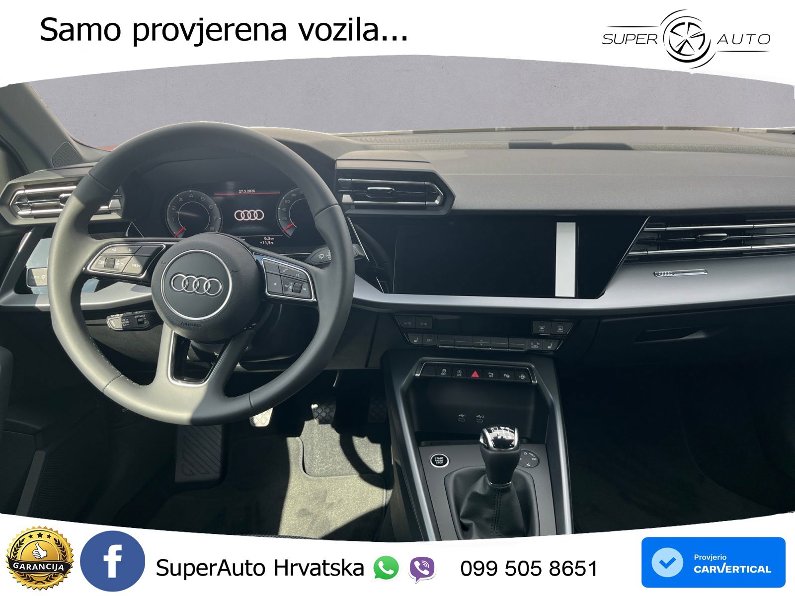 Audi A3 Sportback 30 TFSI (116 KS)