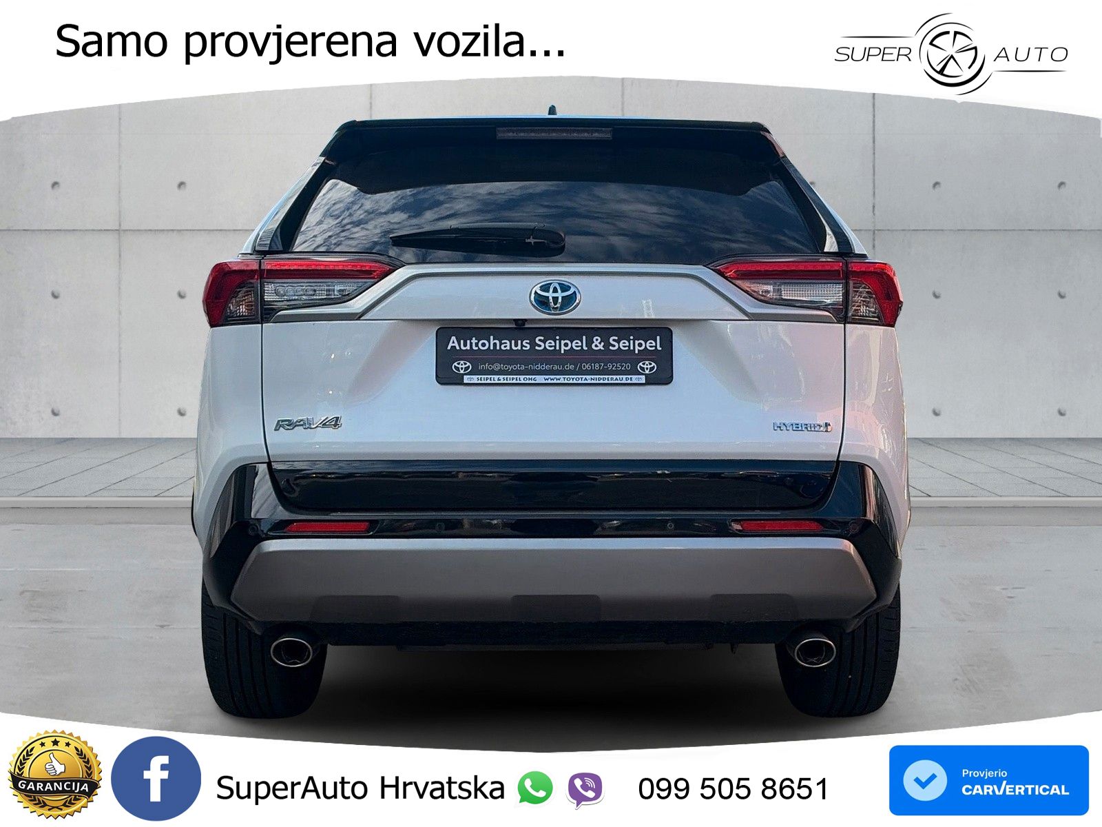 Toyota RAV4 2.5 (218 KS) Hybrid eCVT Style LED+GR SJED+ACC