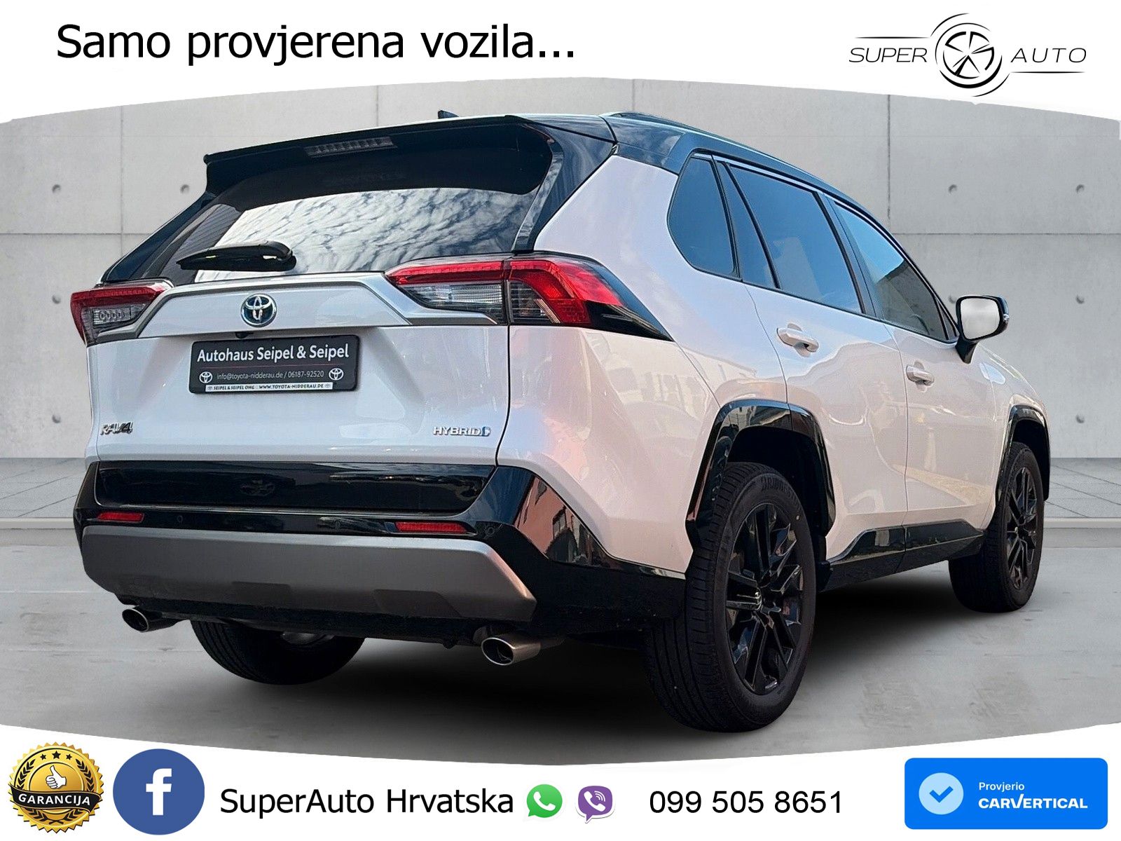 Toyota RAV4 2.5 (218 KS) Hybrid eCVT Style LED+GR SJED+ACC