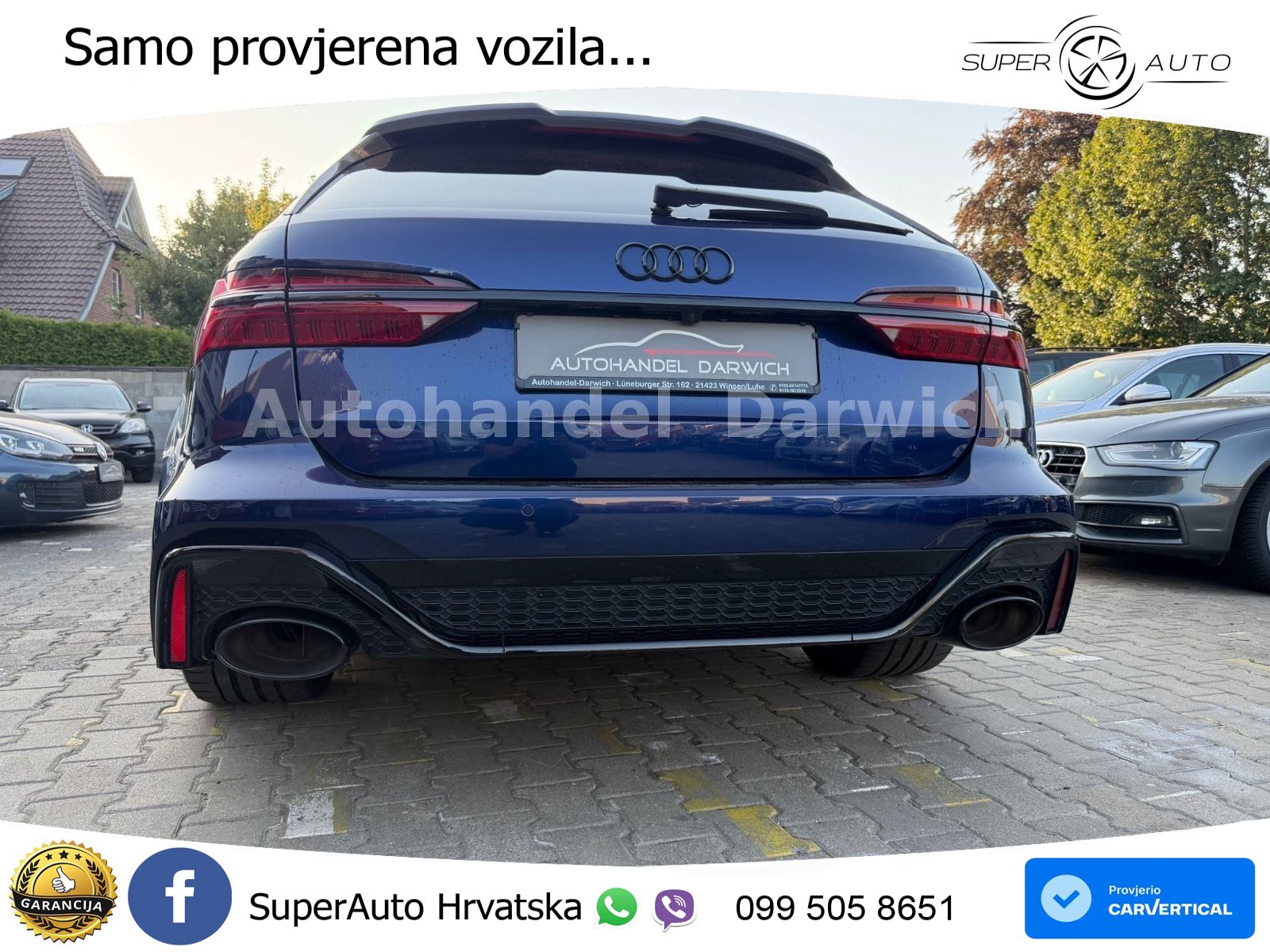 Audi RS6 Avant 4.0 TFSI V8 (600 KS) quattro Tiptronic LED+GR SJED+ACC