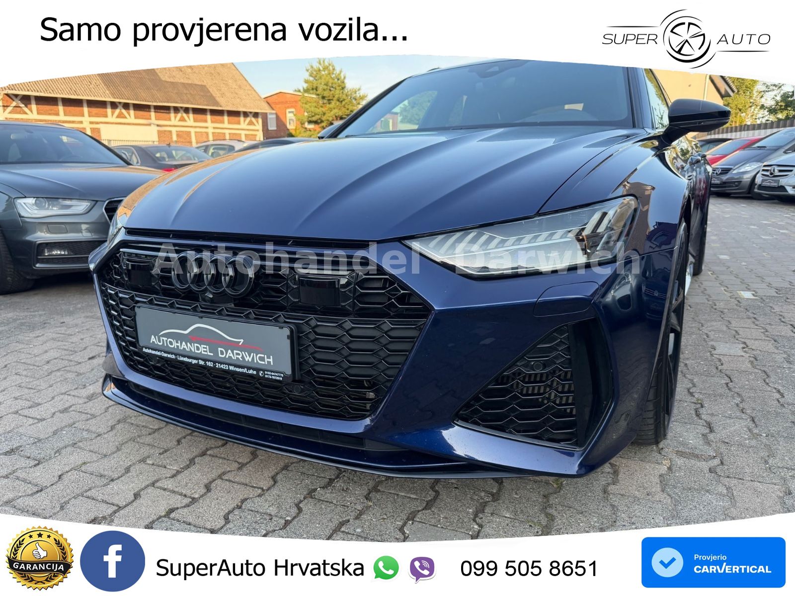 Audi RS6 Avant 4.0 TFSI V8 (600 KS) quattro Tiptronic LED+GR SJED+ACC