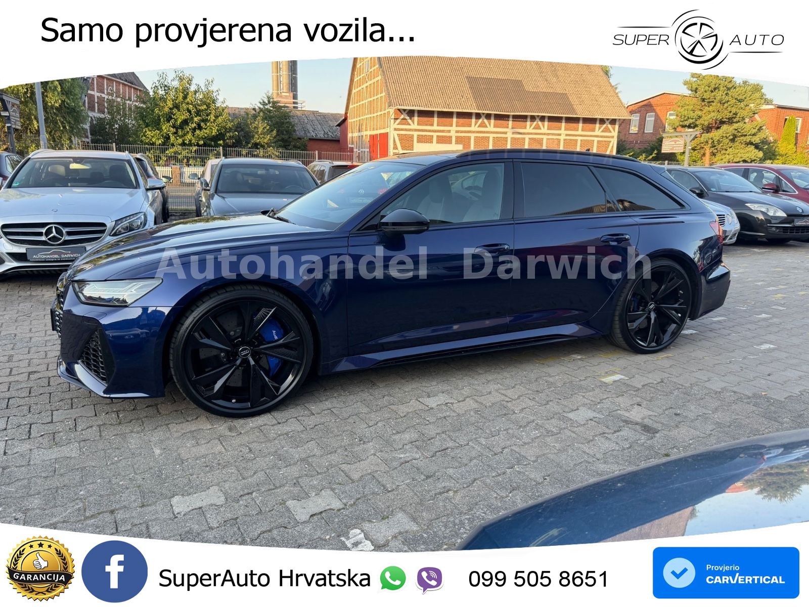 Audi RS6 Avant 4.0 TFSI V8 (600 KS) quattro Tiptronic LED+GR SJED+ACC