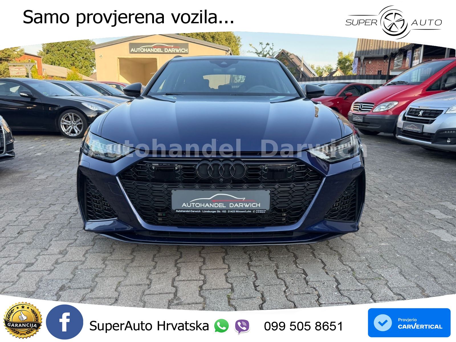 Audi RS6 Avant 4.0 TFSI V8 (600 KS) quattro Tiptronic LED+GR SJED+ACC