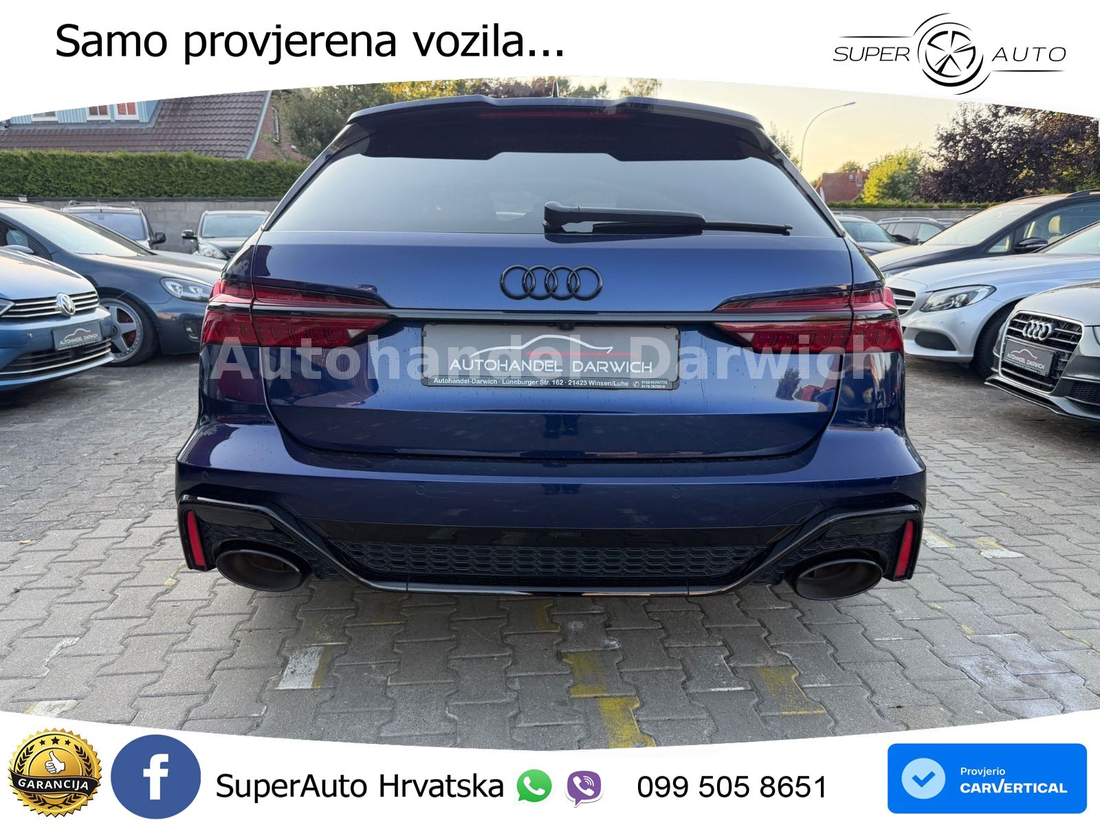 Audi RS6 Avant 4.0 TFSI V8 (600 KS) quattro Tiptronic LED+GR SJED+ACC