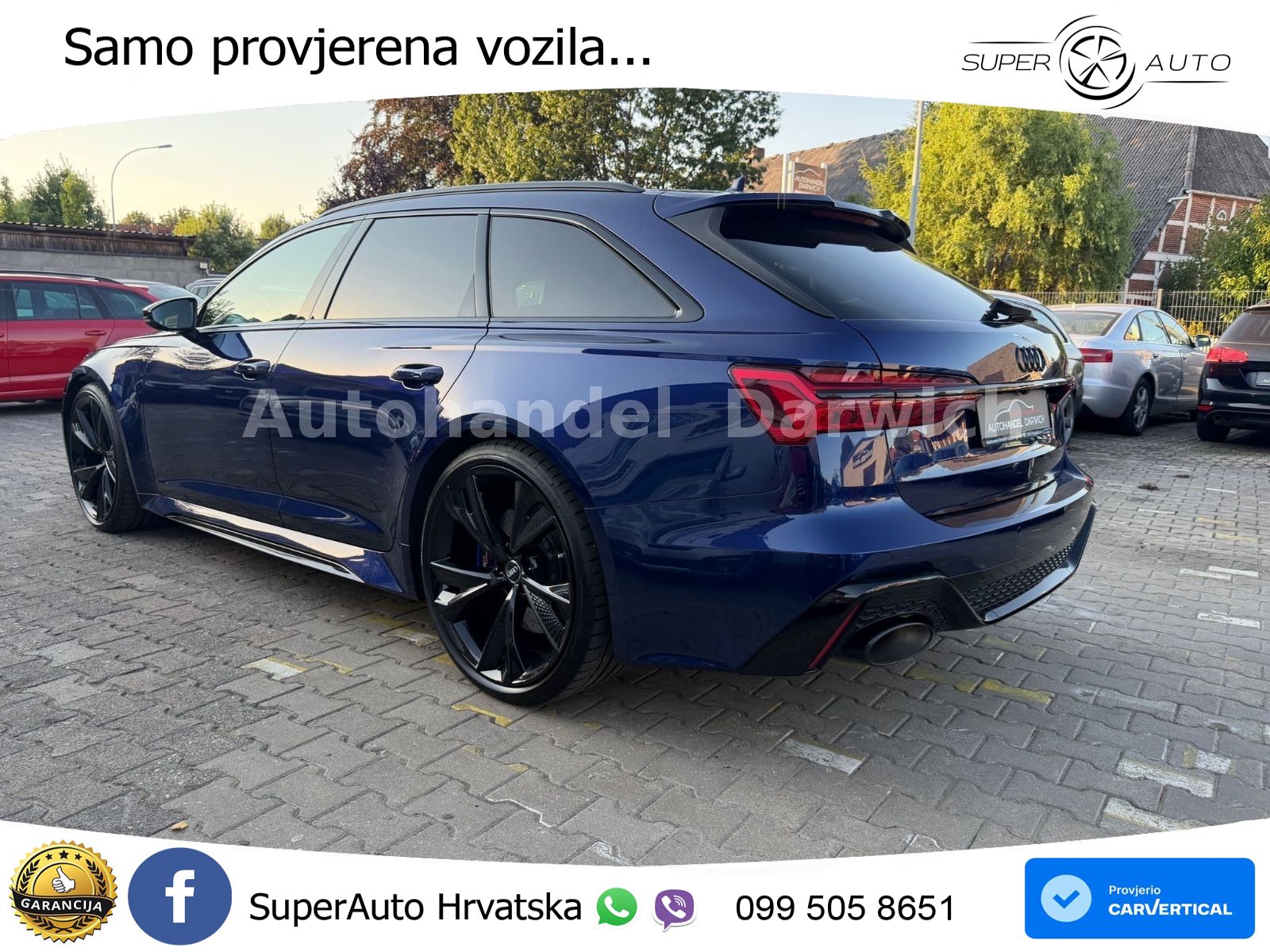 Audi RS6 Avant 4.0 TFSI V8 (600 KS) quattro Tiptronic LED+GR SJED+ACC