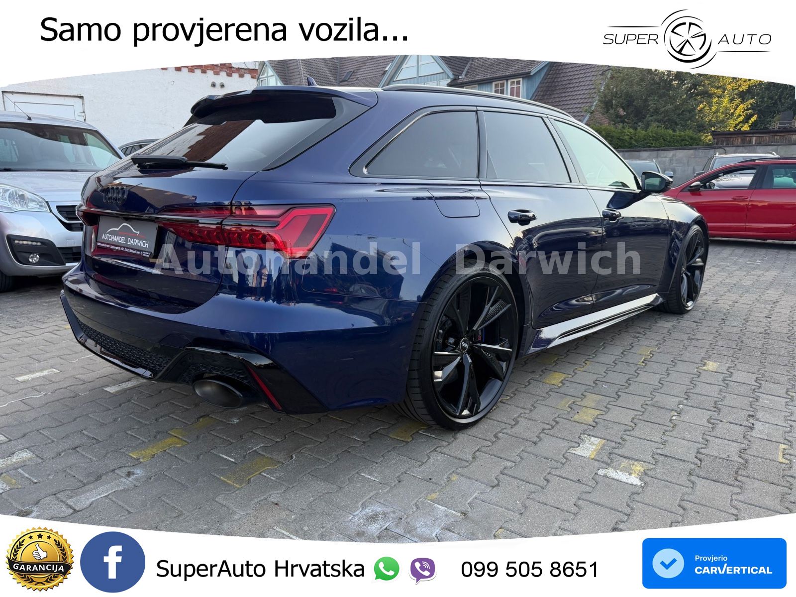 Audi RS6 Avant 4.0 TFSI V8 (600 KS) quattro Tiptronic LED+GR SJED+ACC