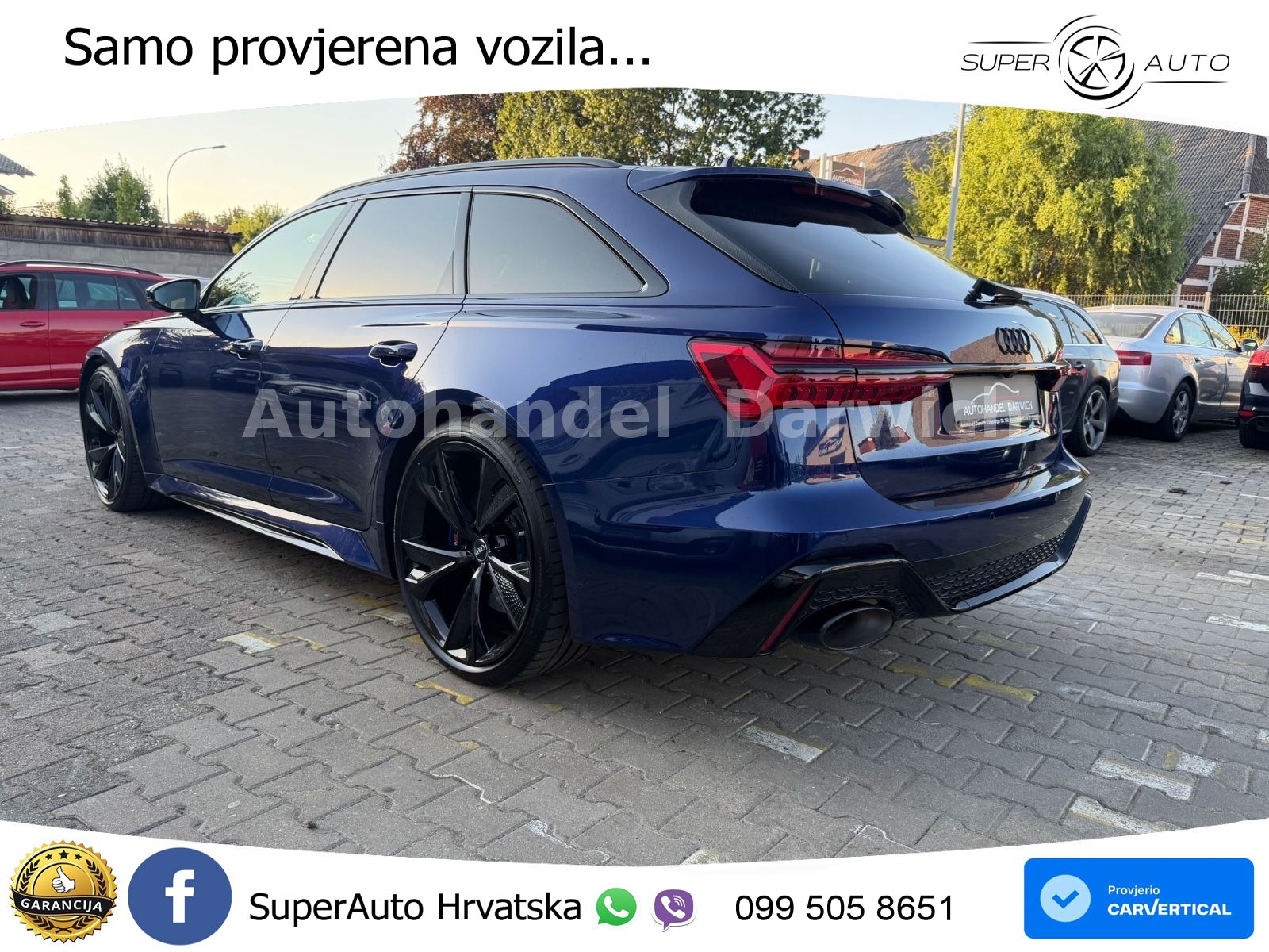 Audi RS6 Avant 4.0 TFSI V8 (600 KS) quattro Tiptronic LED+GR SJED+ACC