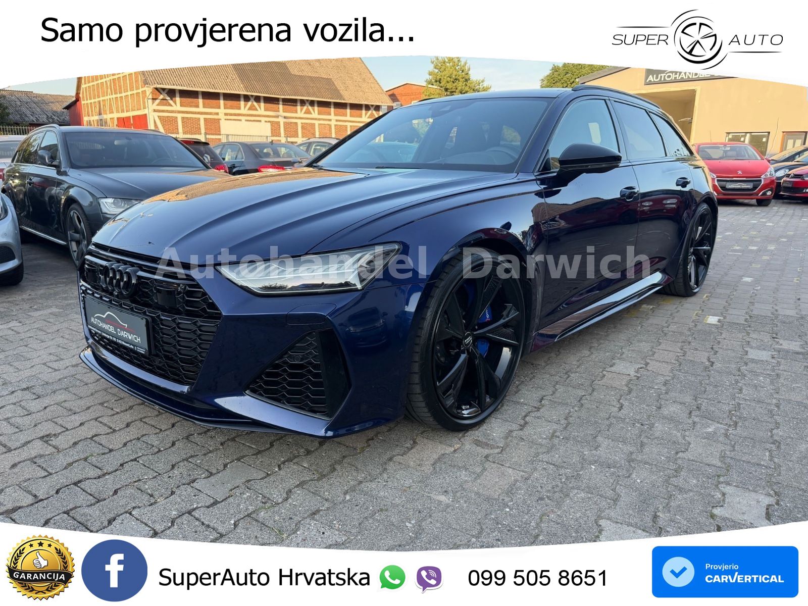 Audi RS6 Avant 4.0 TFSI V8 (600 KS) quattro Tiptronic LED+GR SJED+ACC