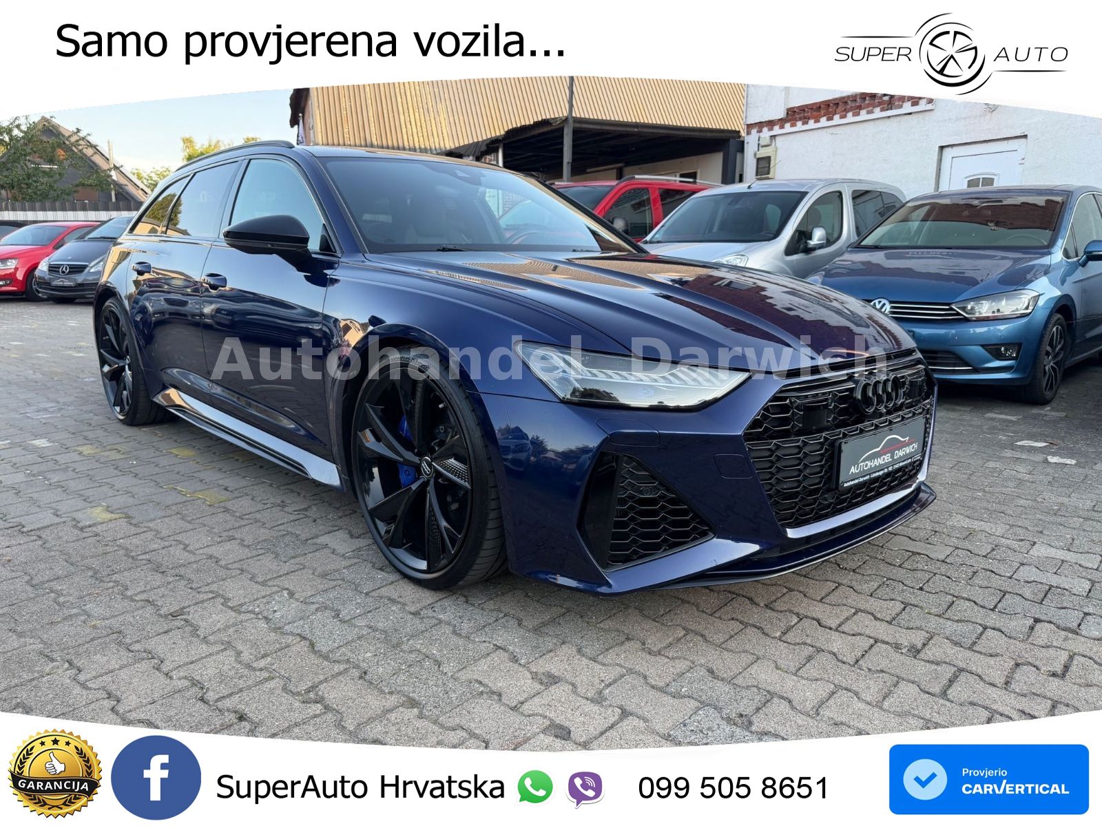 Audi RS6 Avant 4.0 TFSI V8 (600 KS) quattro Tiptronic LED+GR SJED+ACC