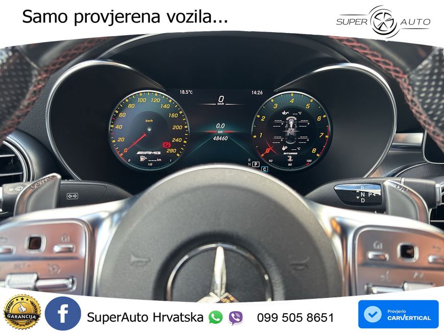 Mercedes GLC Coupe AMG 43 V6 (390 KS) 4MATIC TCT