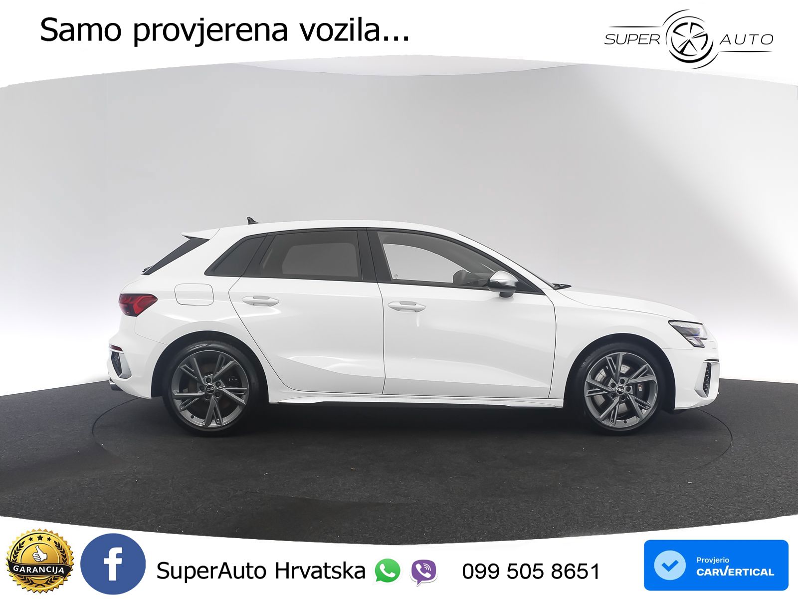 Audi S3 2.0 TFSI (310 KS) quattro S tronic LED+GR SJED+ACC