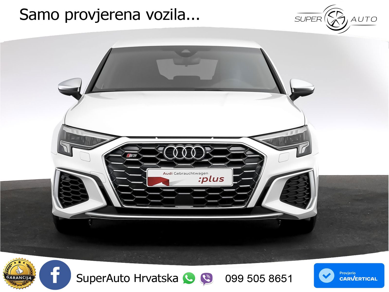 Audi S3 2.0 TFSI (310 KS) quattro S tronic LED+GR SJED+ACC