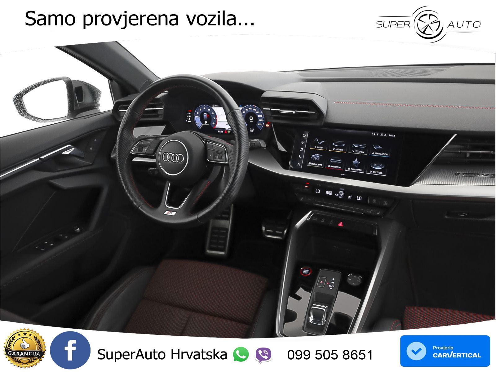 Audi S3 2.0 TFSI (310 KS) quattro S tronic LED+GR SJED+ACC