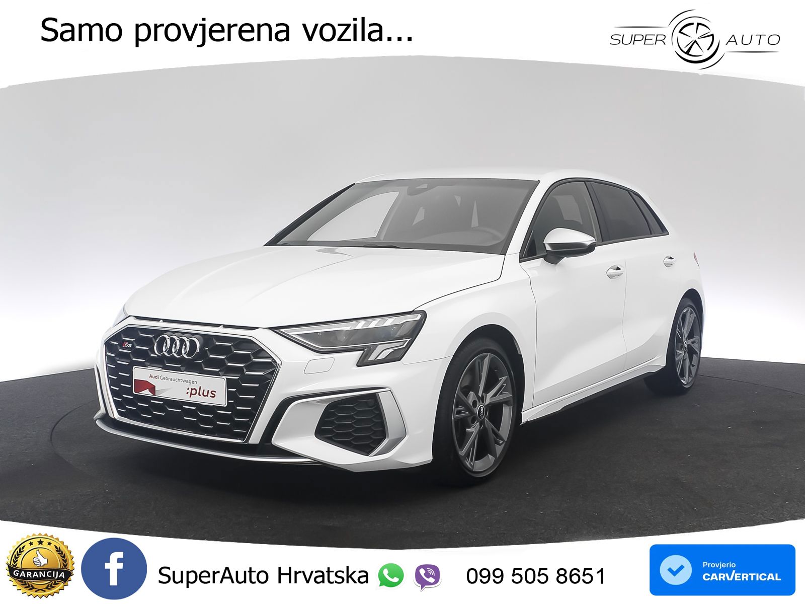 Audi S3 2.0 TFSI (310 KS) quattro S tronic LED+GR SJED+ACC