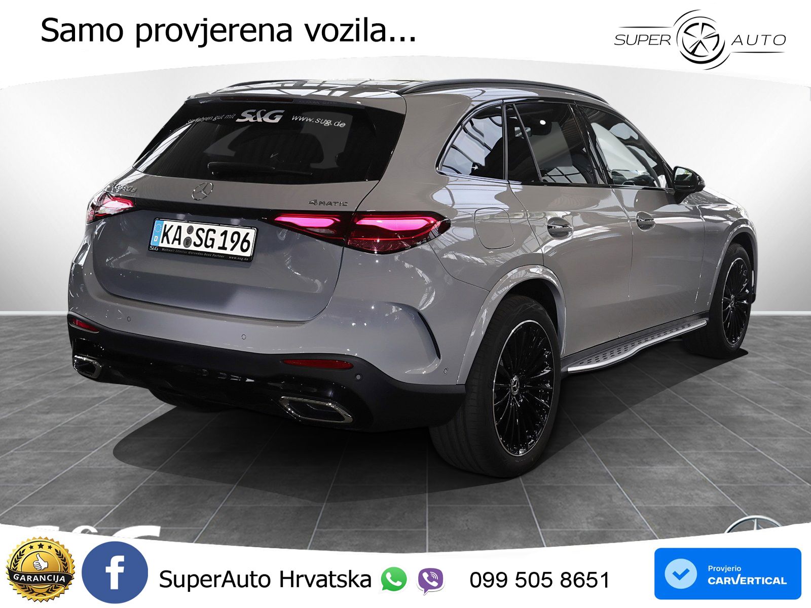 Mercedes GLC 450d (367 KS) 4MATIC 9G-TRONIC AMG ACC+GR SJED+360+PANO